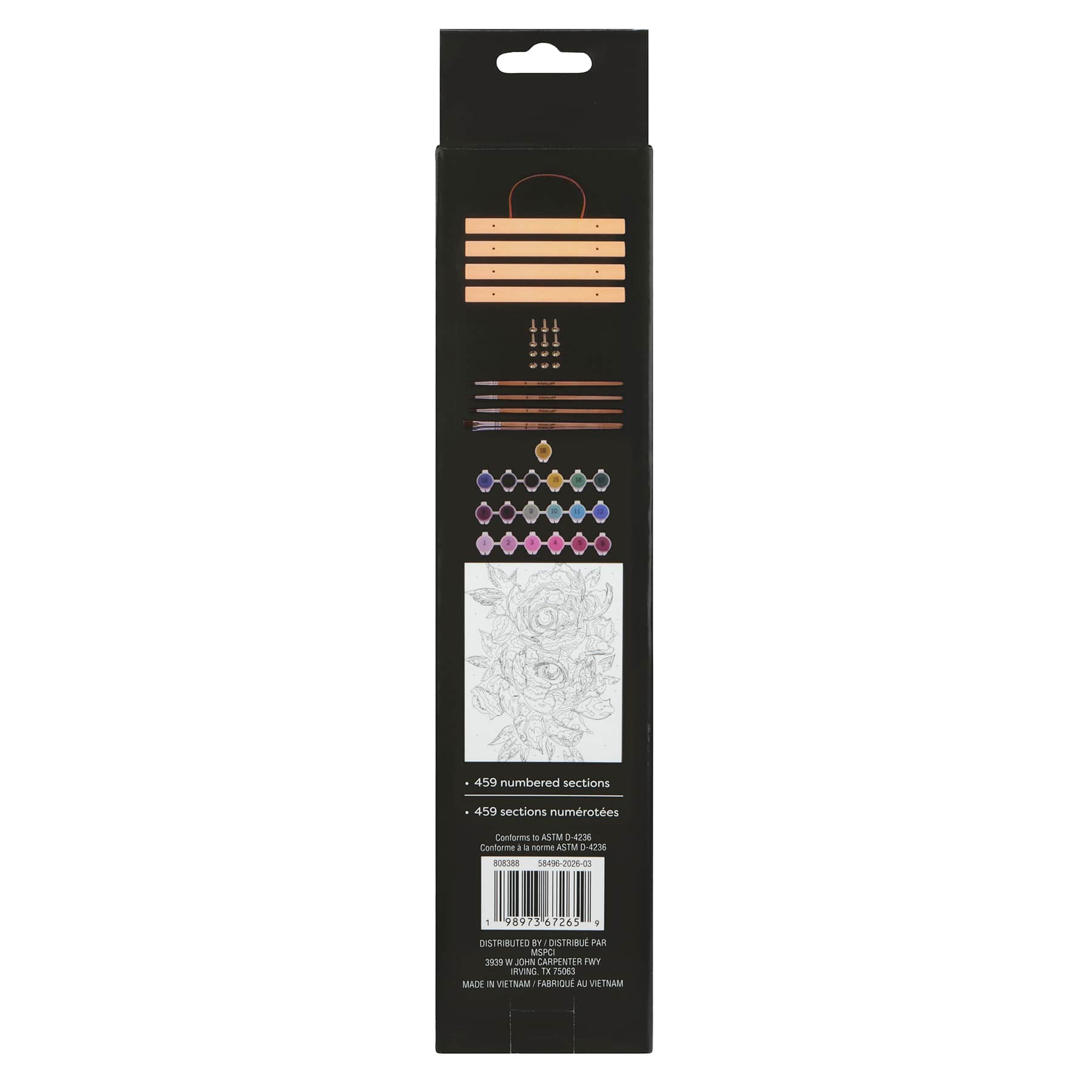11" x 14" Flower Eyes Paint-by-Number Kit by Artist's Loft®