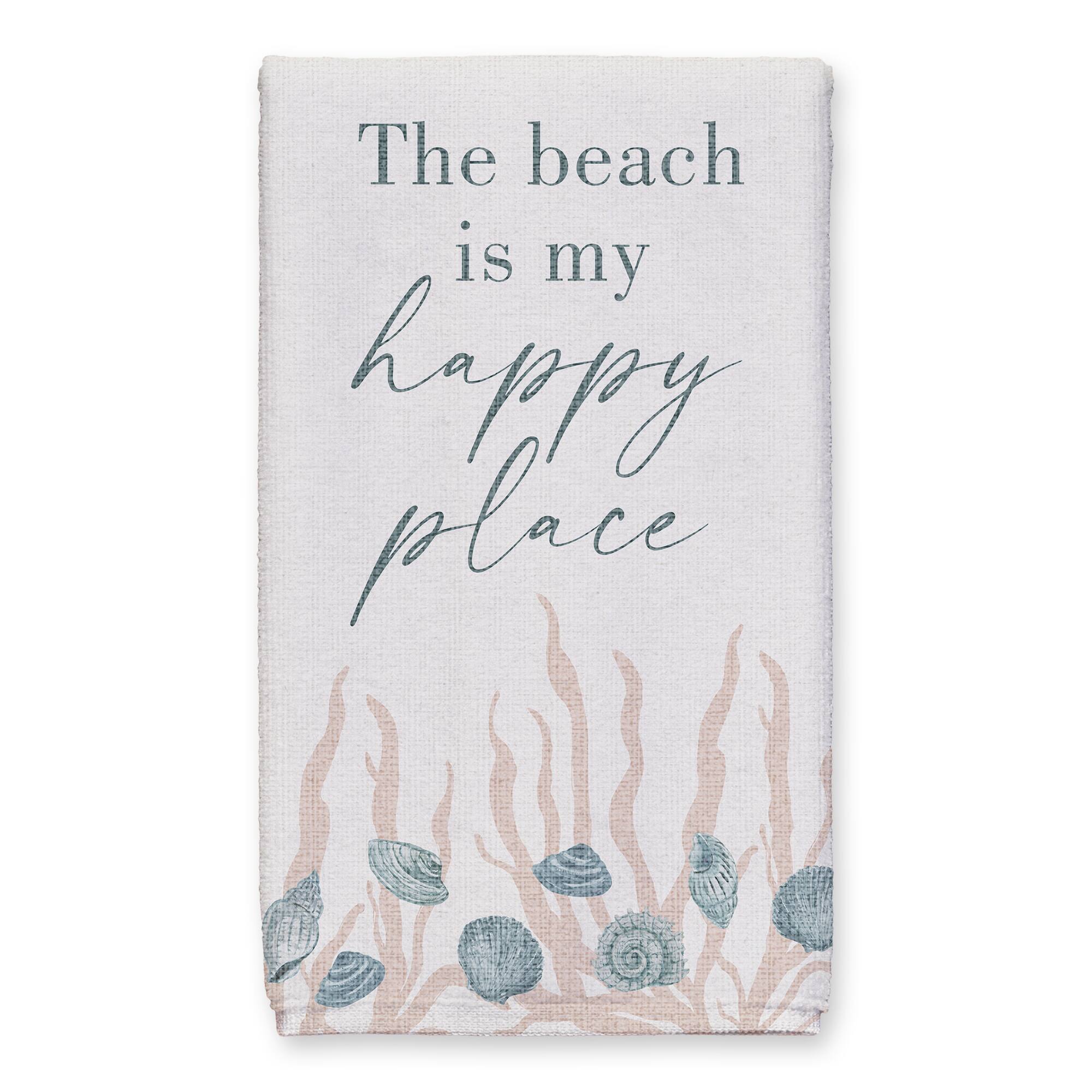 Beach Is My Happy Place Tea Towel Set