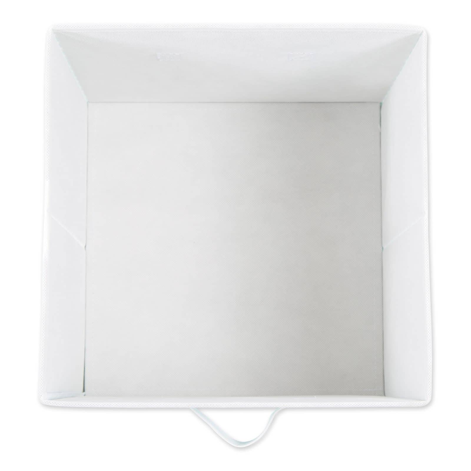 DII® 11" Aqua Herringbone Storage Cube, 2ct.