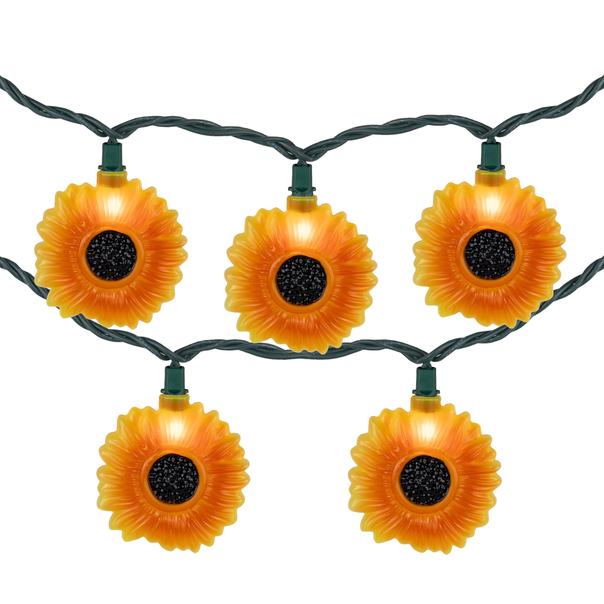 10ct. Sunflower Patio String Lights