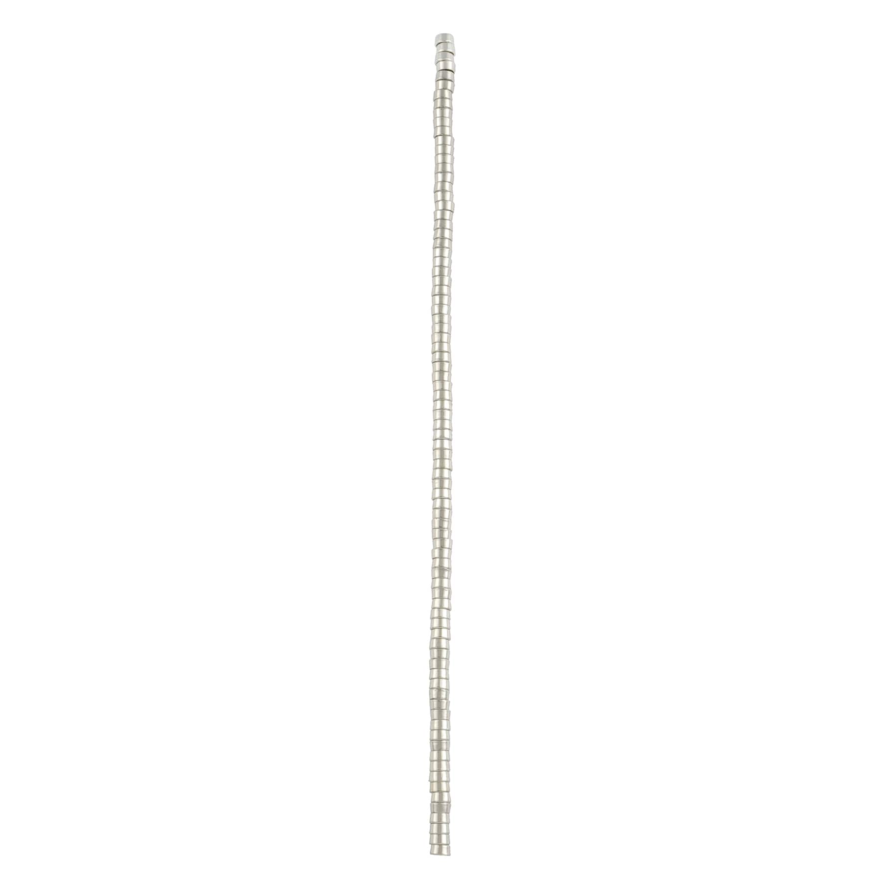 Rhodium Metal Disc Beads by Bead Landing