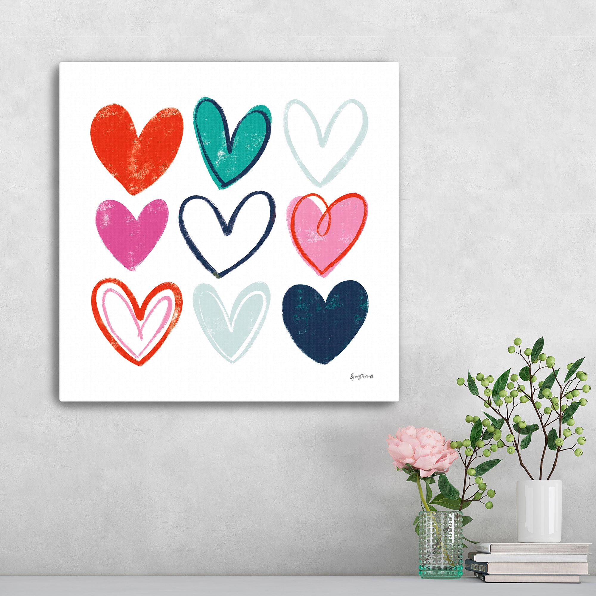 Love Letter VI Canvas Giclée Art