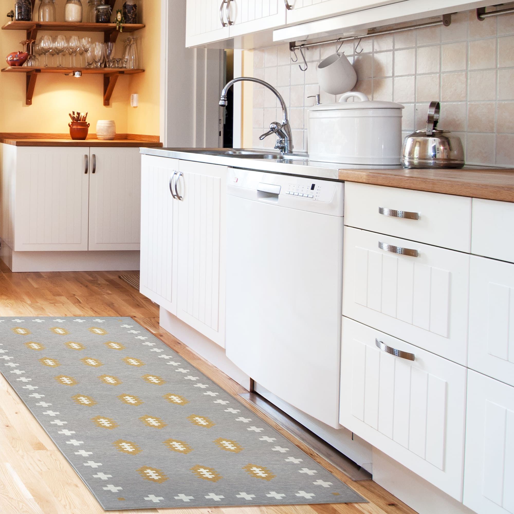 My Magic Carpet Nordic Weave Washable Rug