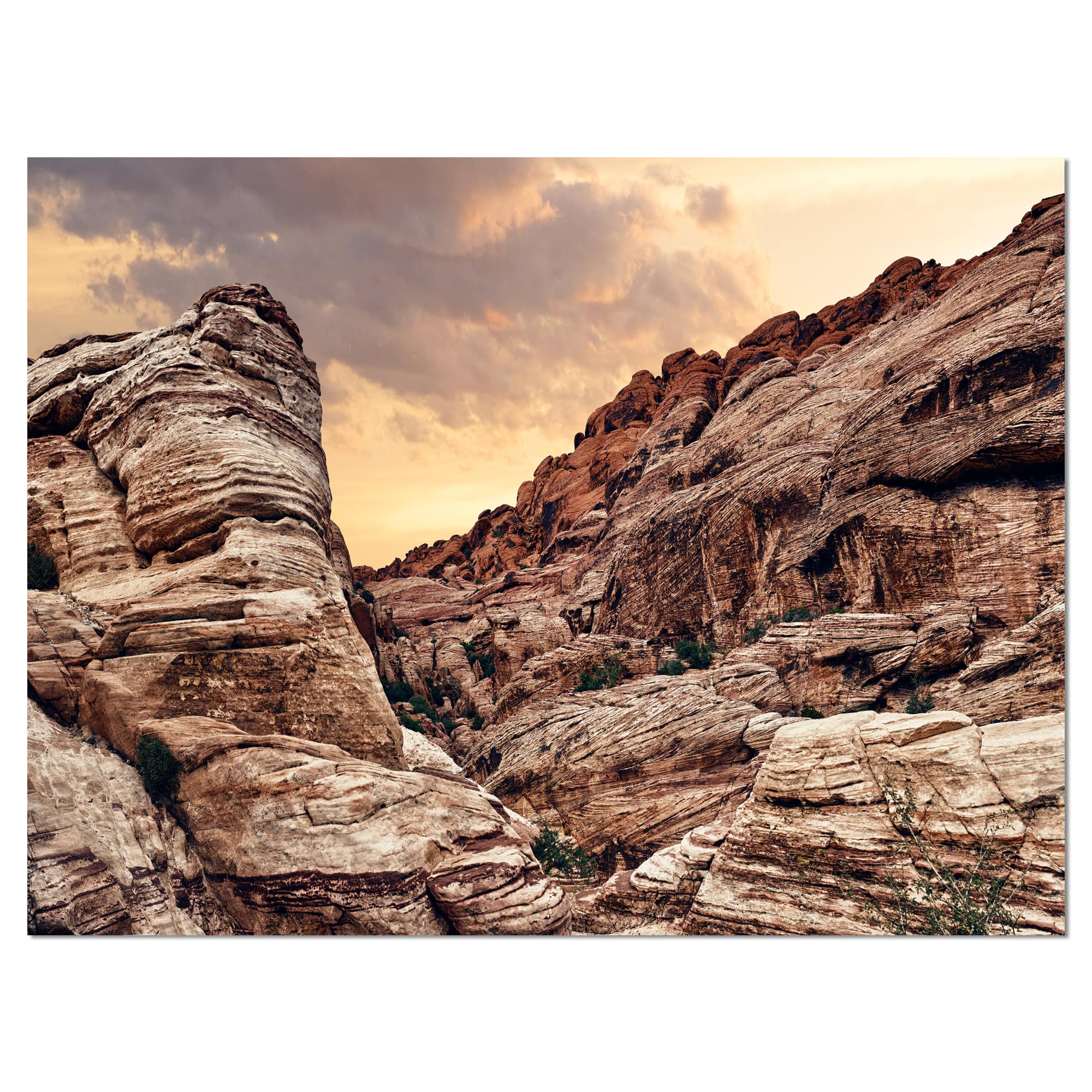 Designart - Scenic Red Rock Canyon in Nevada