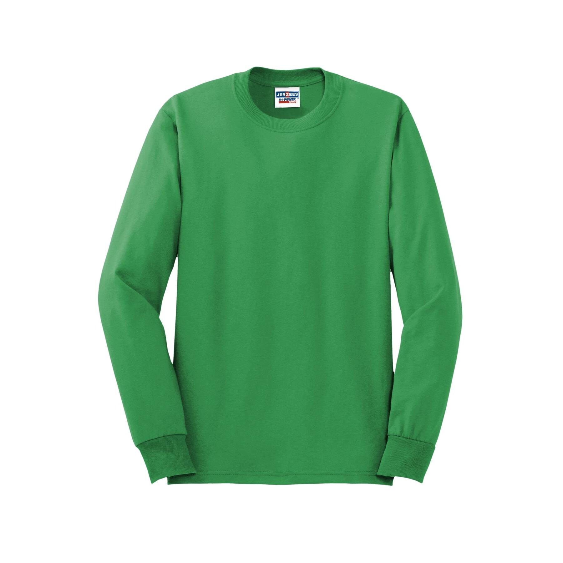 JERZEES® Dri-Power® 50/50 Cotton/Poly Long Sleeve T-Shirt