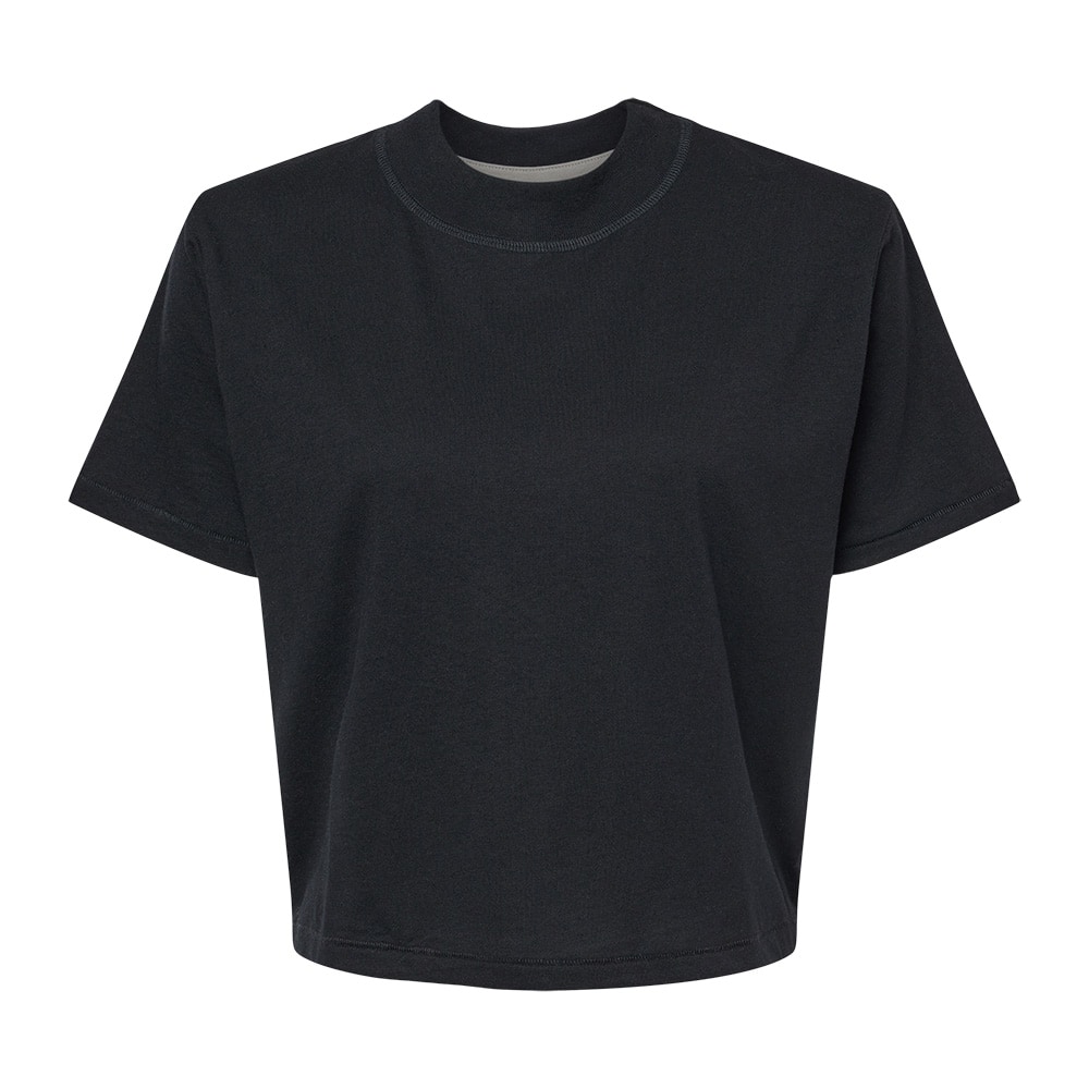 Live & Tell® Boxy Crew Women's Jersey T-Shirt