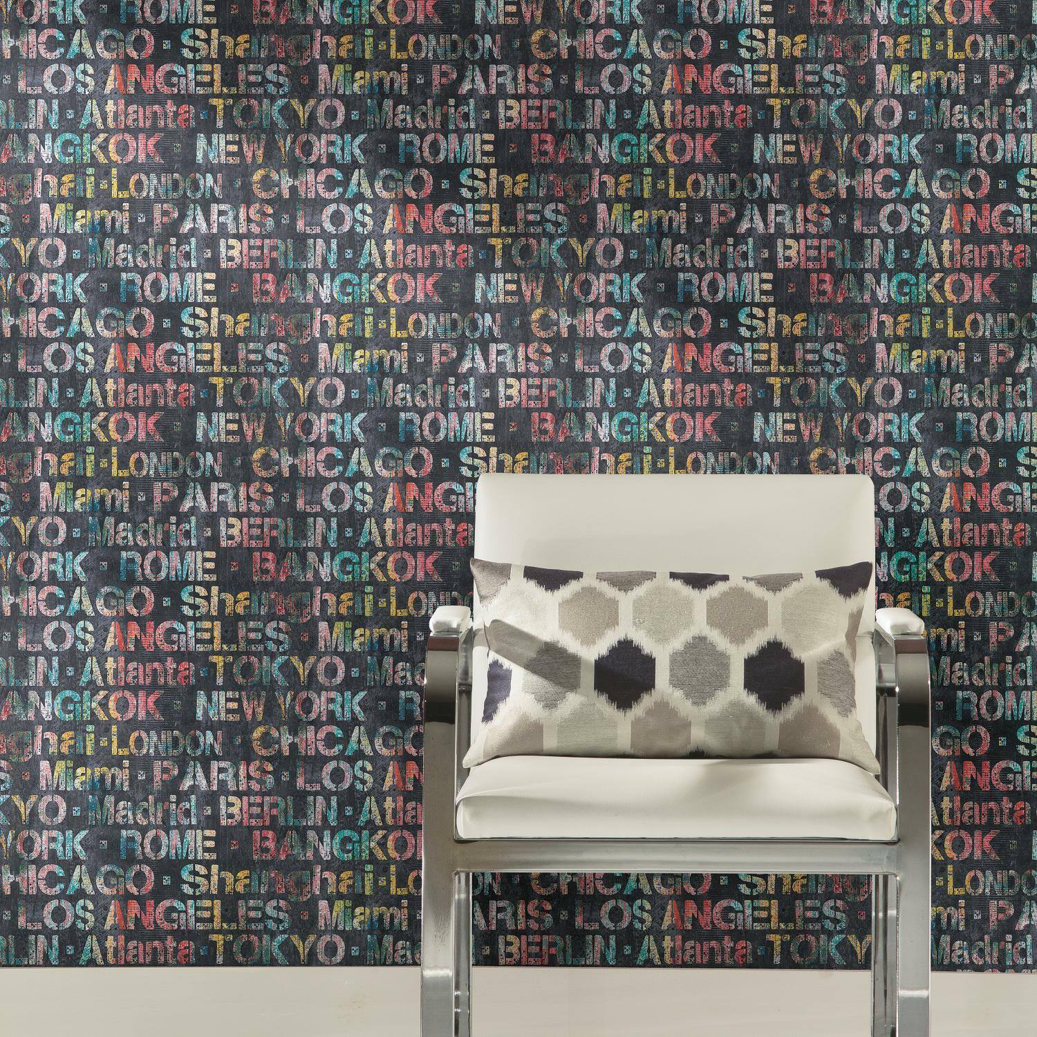 RoomMates Cities Of The World Peel & Stick Wallpaper
