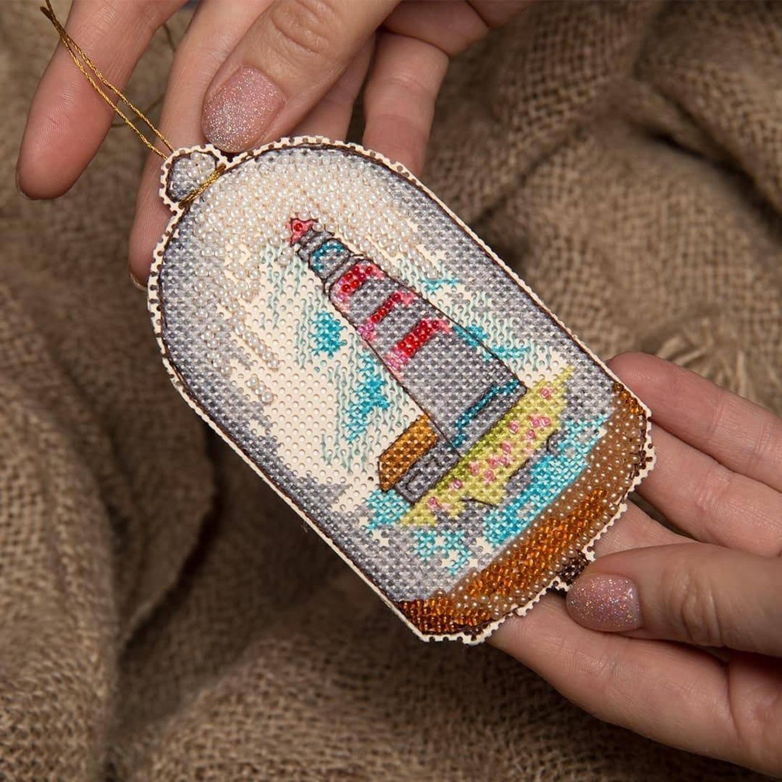 Crystal Art Plastic Canvas Counted Cross Stitch Kit In Search Of Treasures