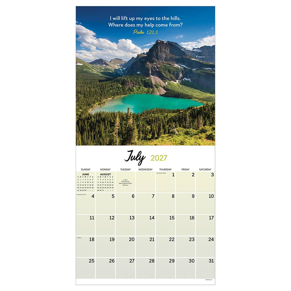 2027 Psalms Wall Calendar