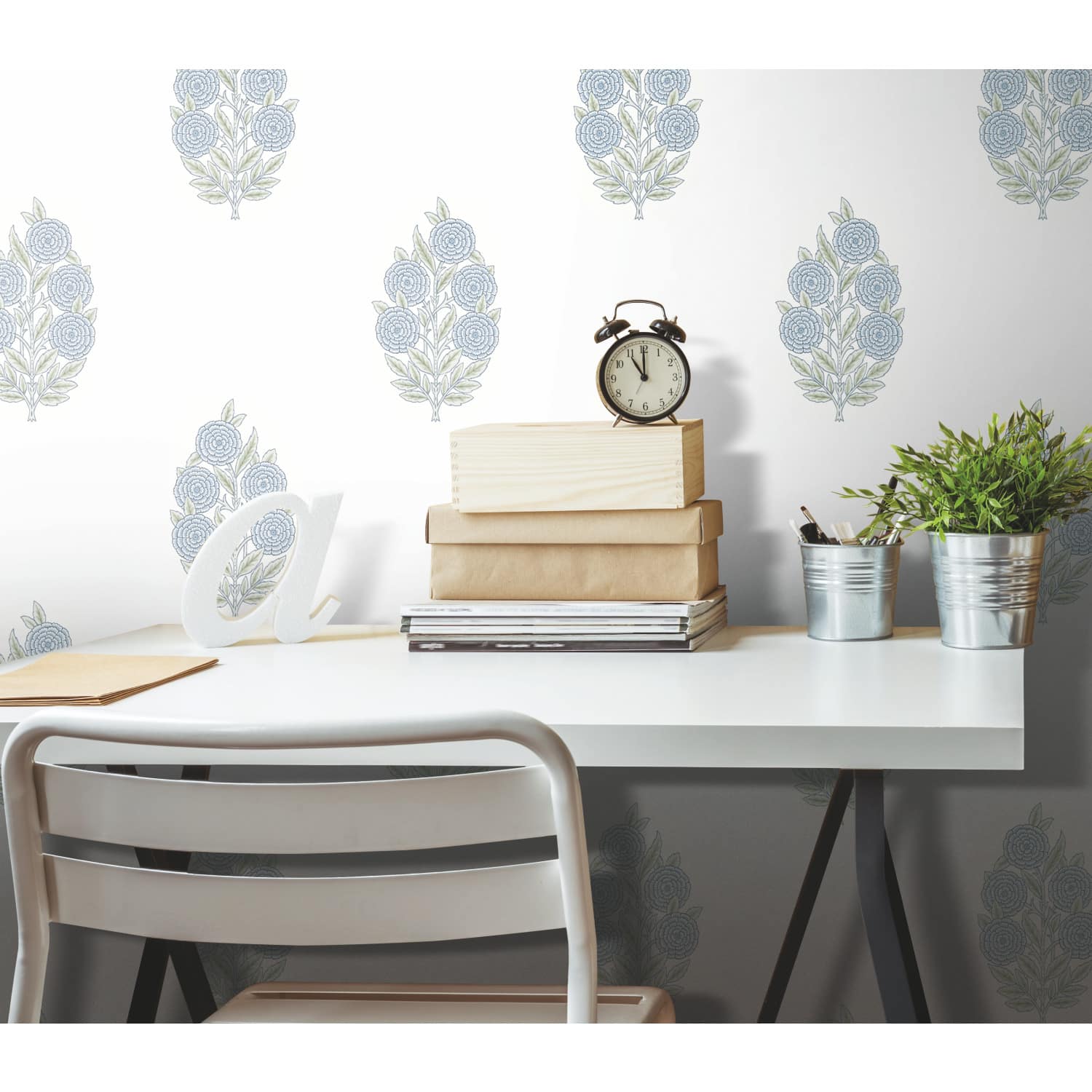 RoomMates Tamara Day Dutch Floral Peel & Stick Wallpaper