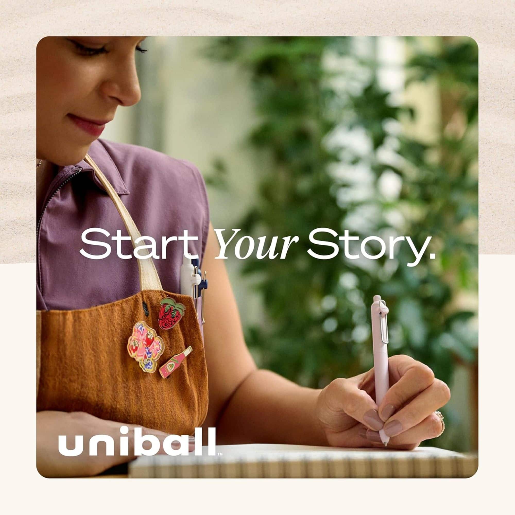 uniball™ One P 0.5mm Black Retractable Gel Pen Set