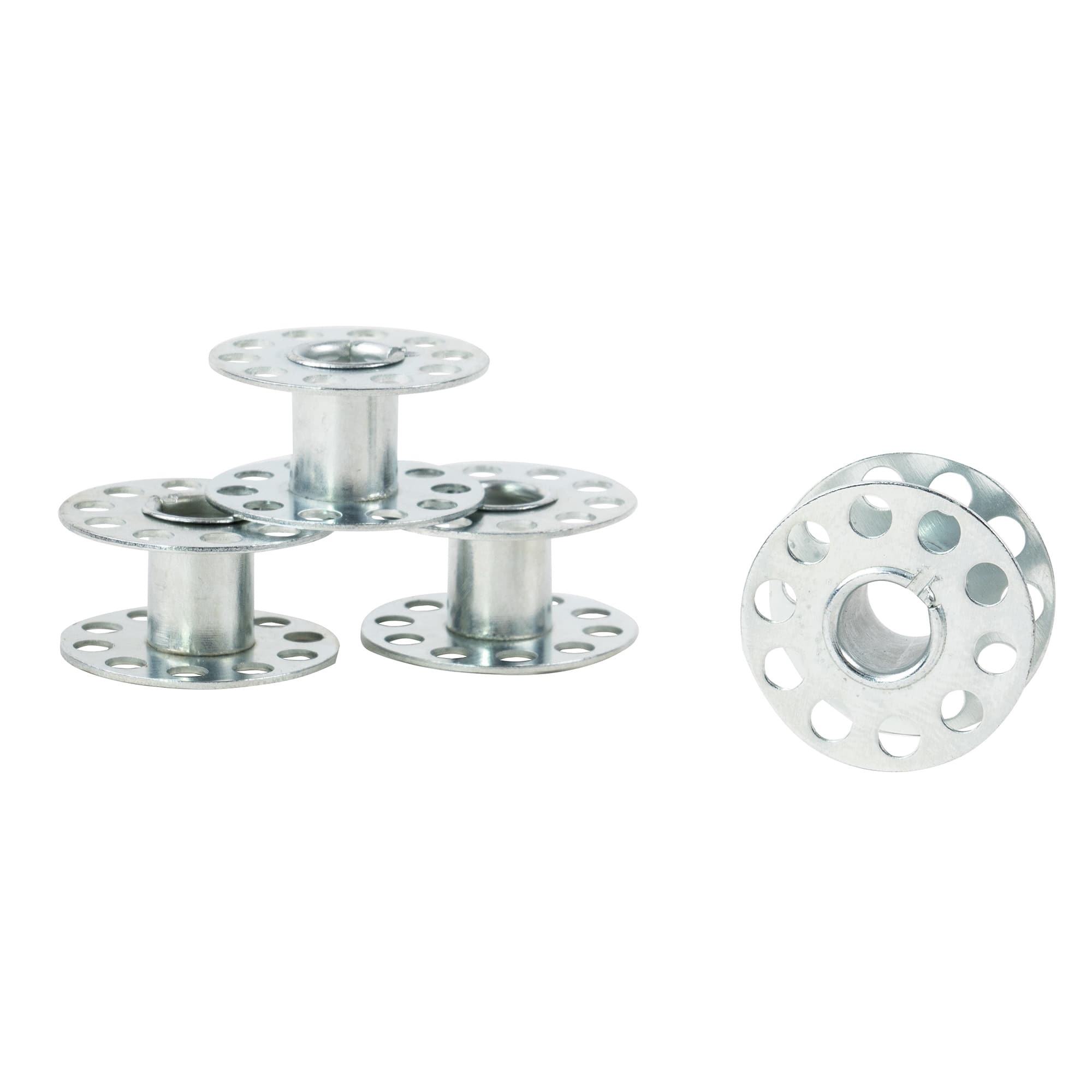 SINGER® Class 15 Metal Bobbins, 4ct.