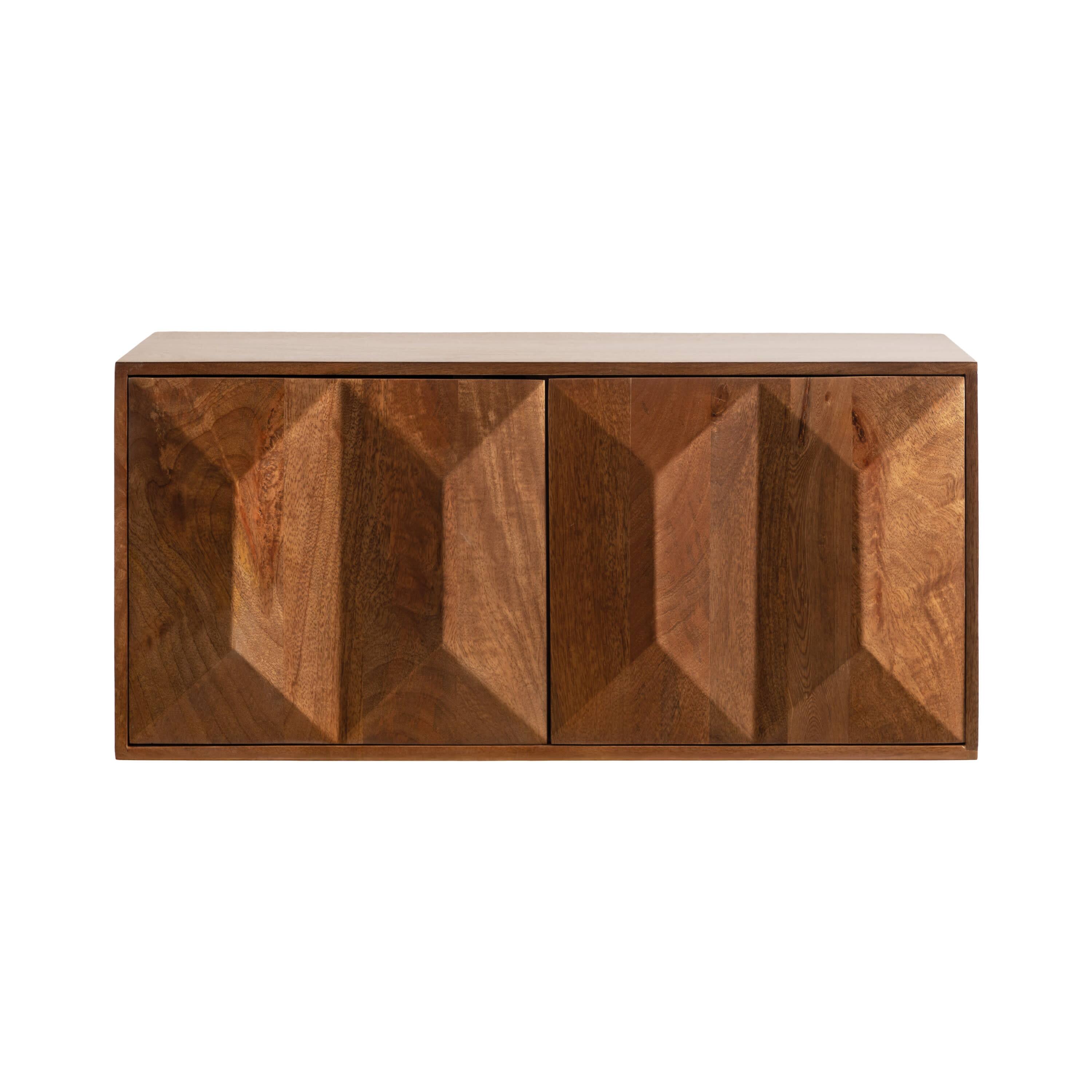 Kate and Laurel Ranier Two-Door Wall Cabinet