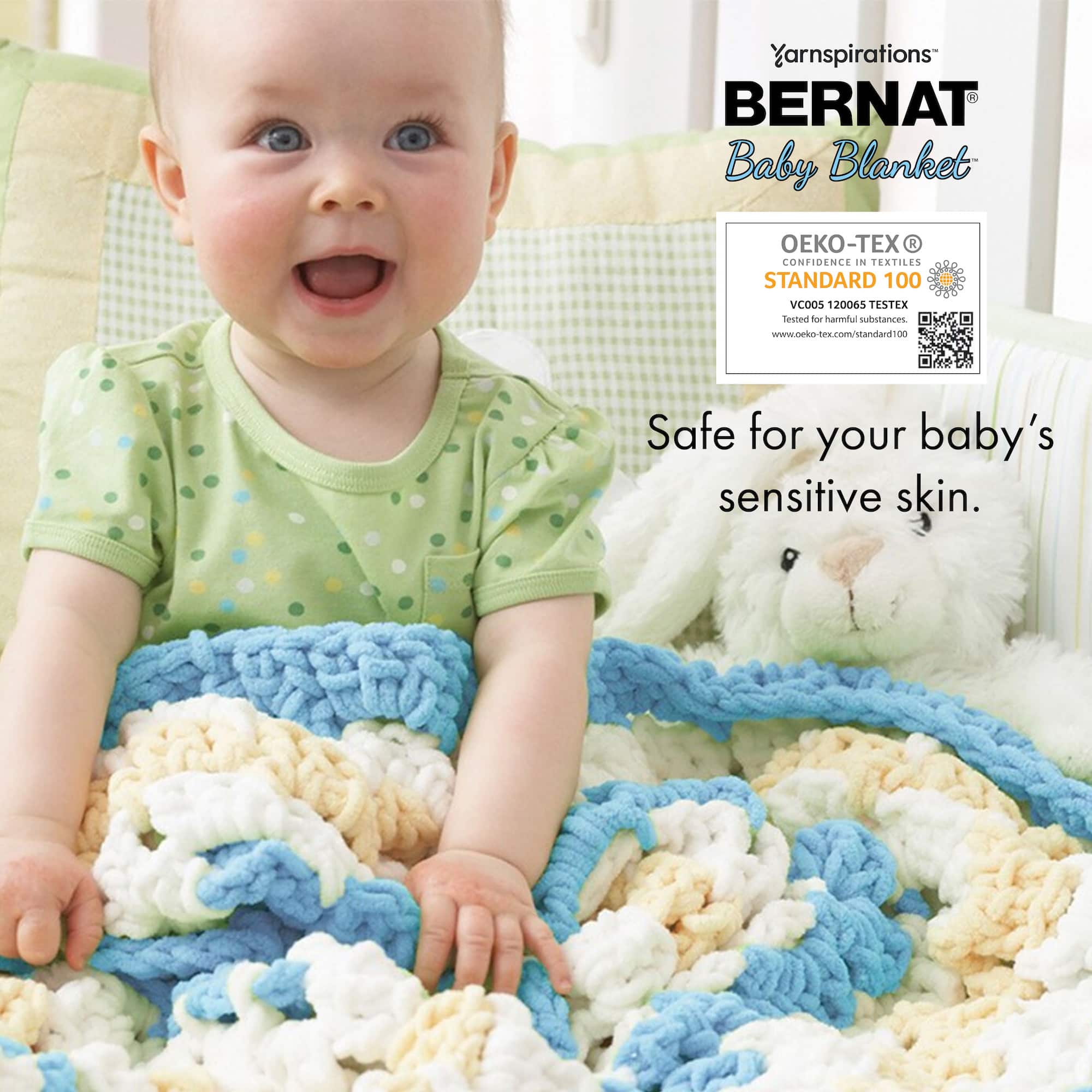 Bernat® Baby Blanket™ Variegates Yarn