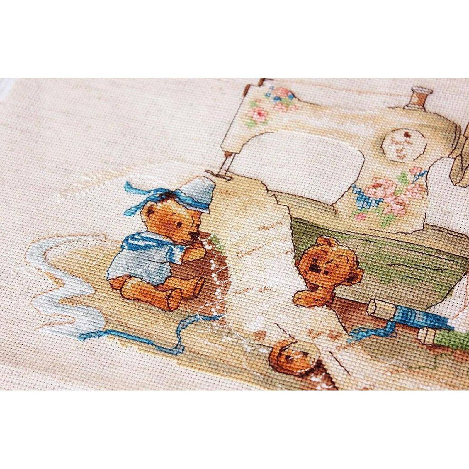 Luca-s The Fairy-Needlewoman Counted Cross Stitch Kit