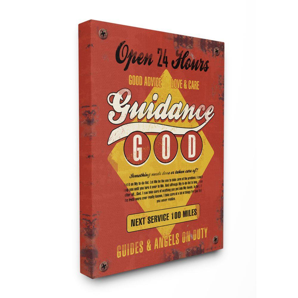 Stupell Industries God Guidance Vintage Comic Wall Accent