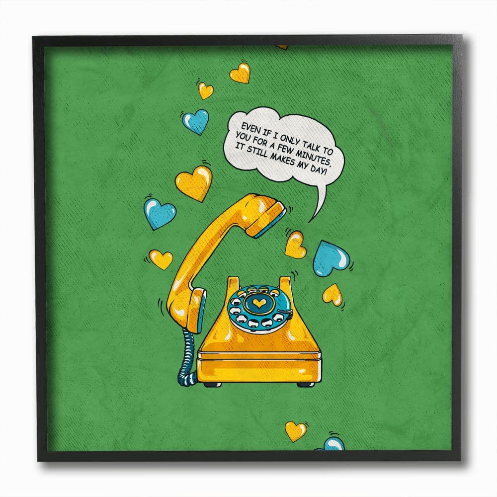 Stupell Industries Make My Day Wall Art in Black Frame