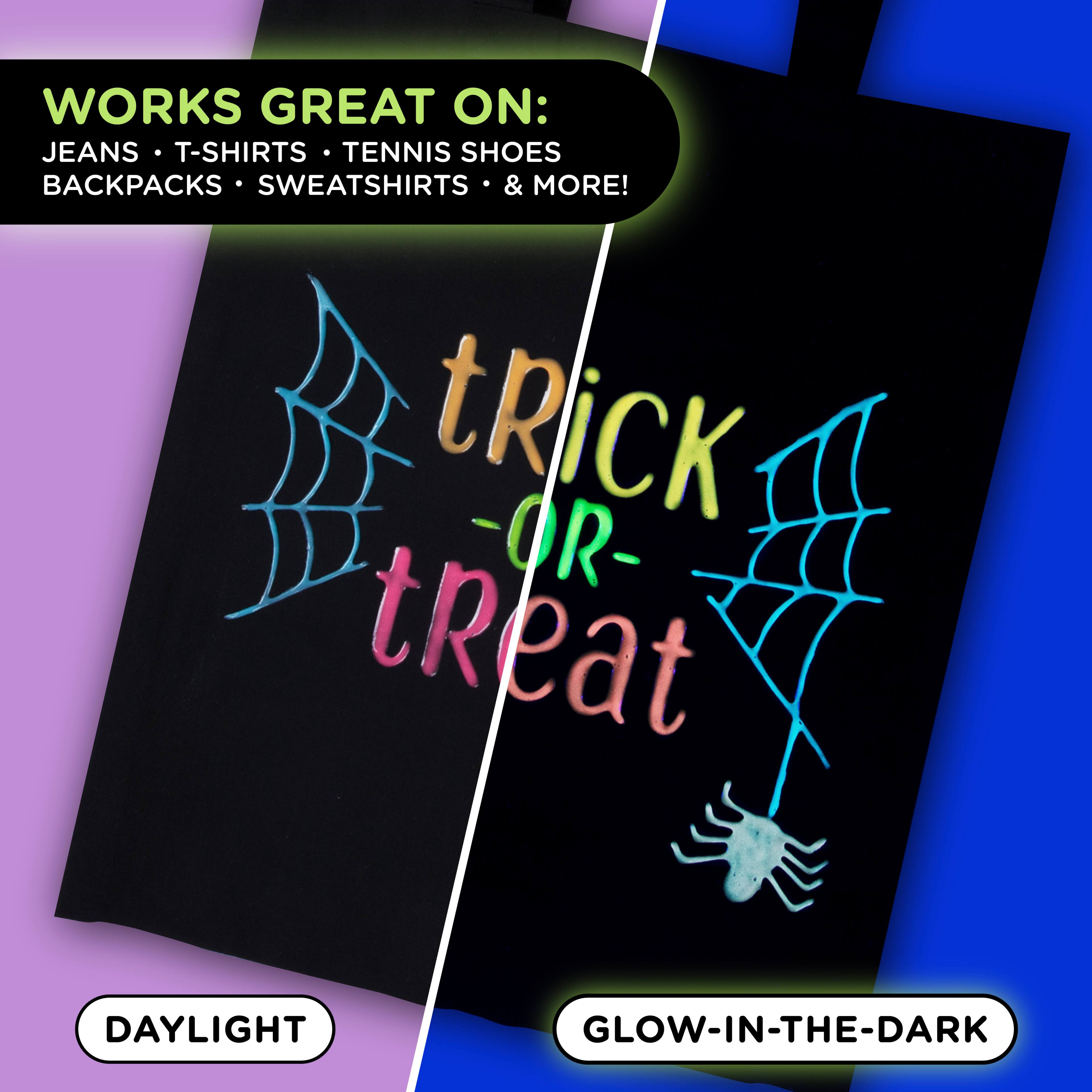 6 Packs: 10 ct. (60 total) Tulip® Glow-in-the-Dark Puff Paints