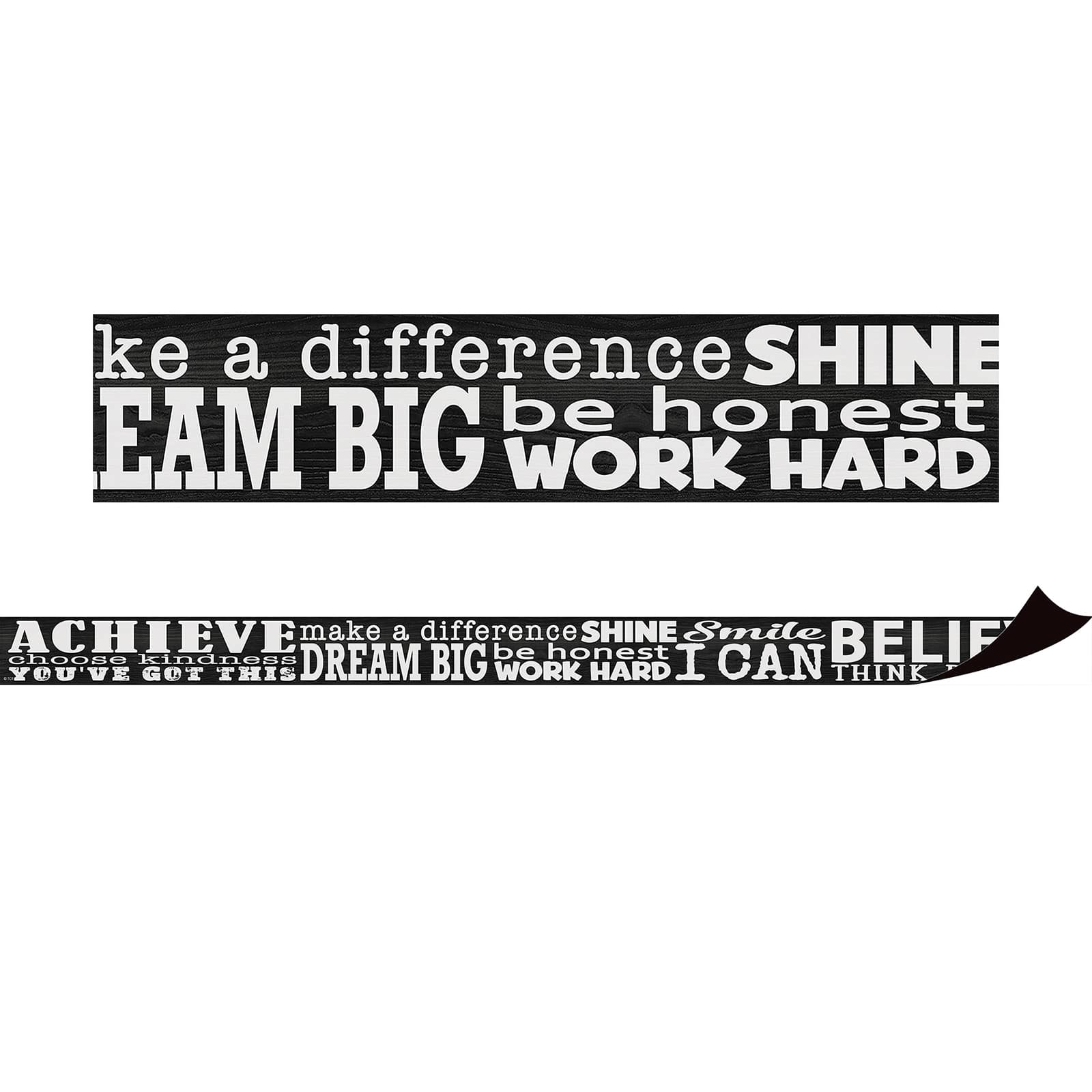 Teacher Created Resources Modern Farmhouse Positive Sayings Magnetic Border, 48ft.