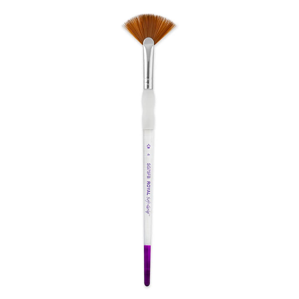Royal & Langnickel® Soft-Grip™ Synthetic Sable Fan Brush