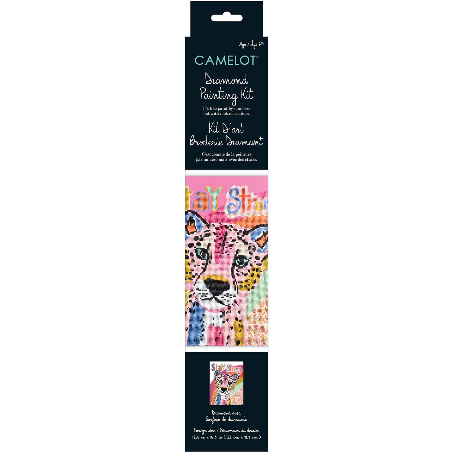 Camelot® Dots Stay Strong Diamond Painting Kit