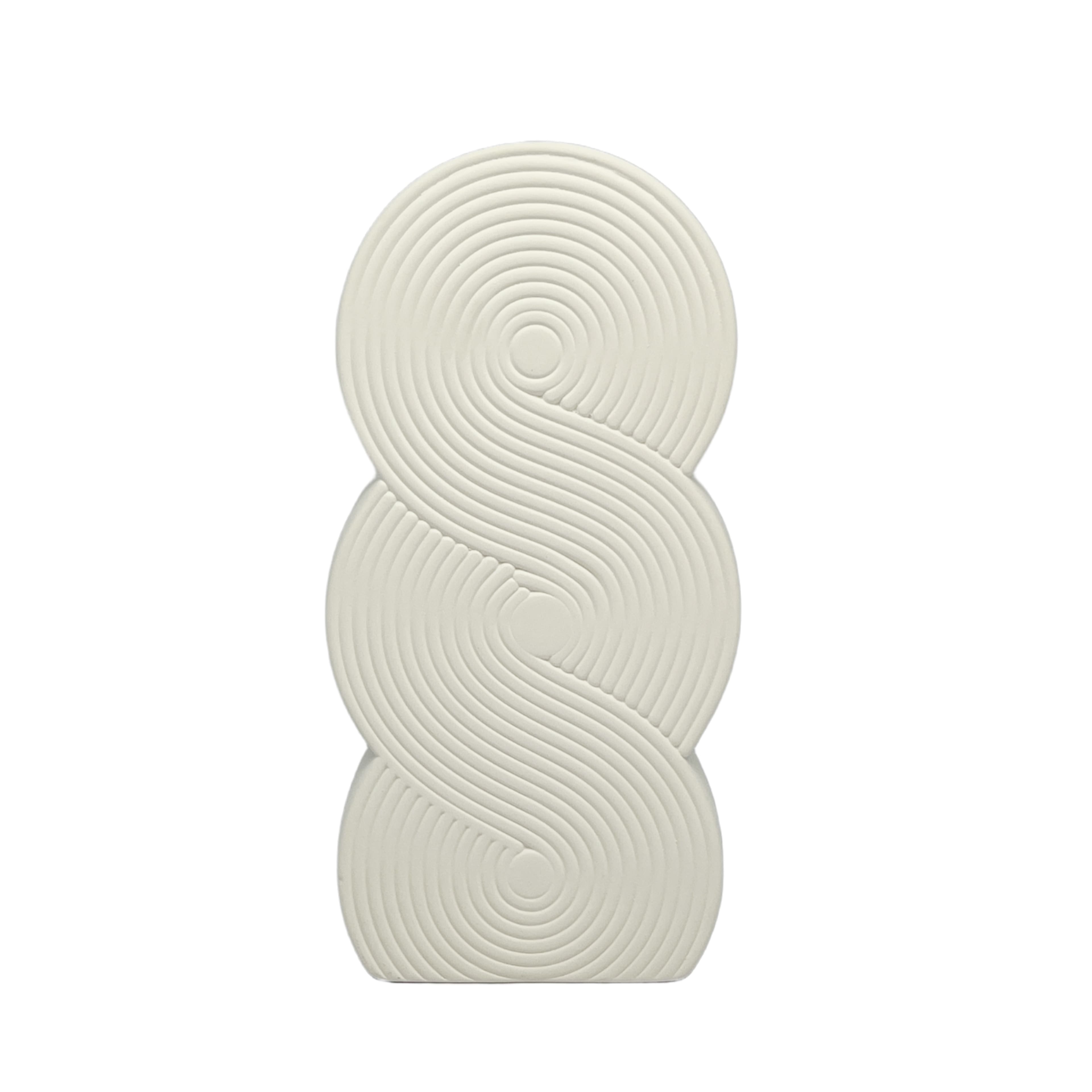 Jonathan Adler x Michaels 9" DIY Embossed Circles Ceramic Vase