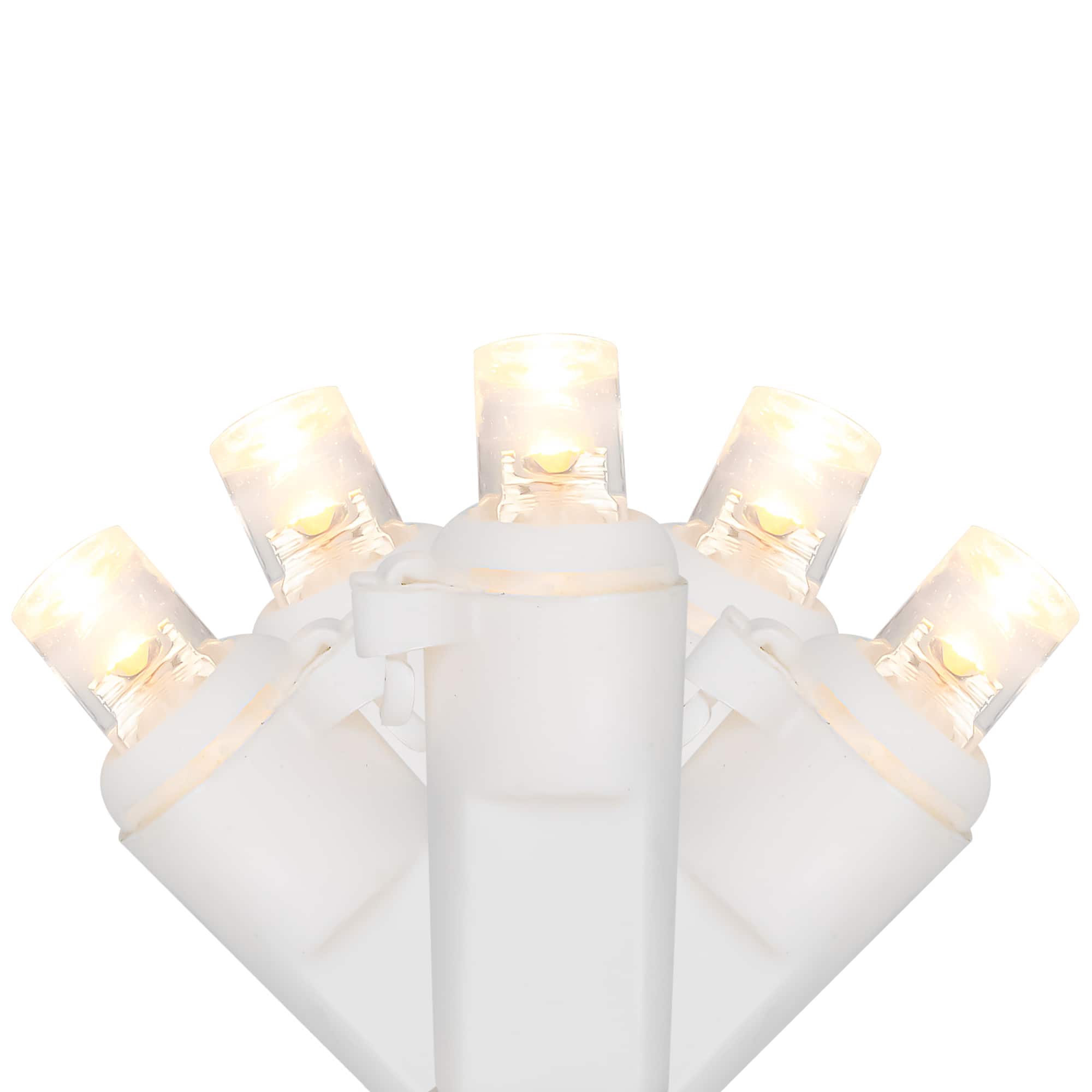 Northlight 50ct. Warm White LED Wide Angle Christmas String Lights | 16.25 ft | Michaels®