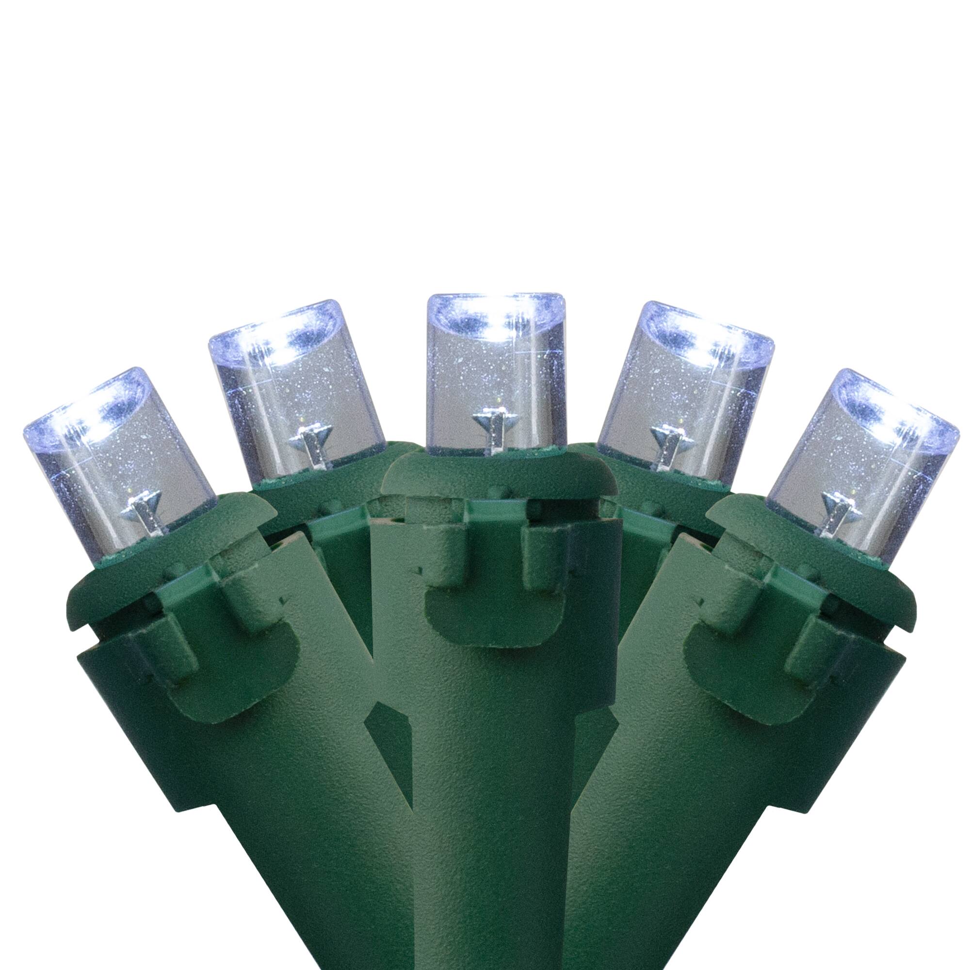 300ct. Pure White Wide Angle LED Christmas String Lights By Northlight | 74.75" | Michaels®