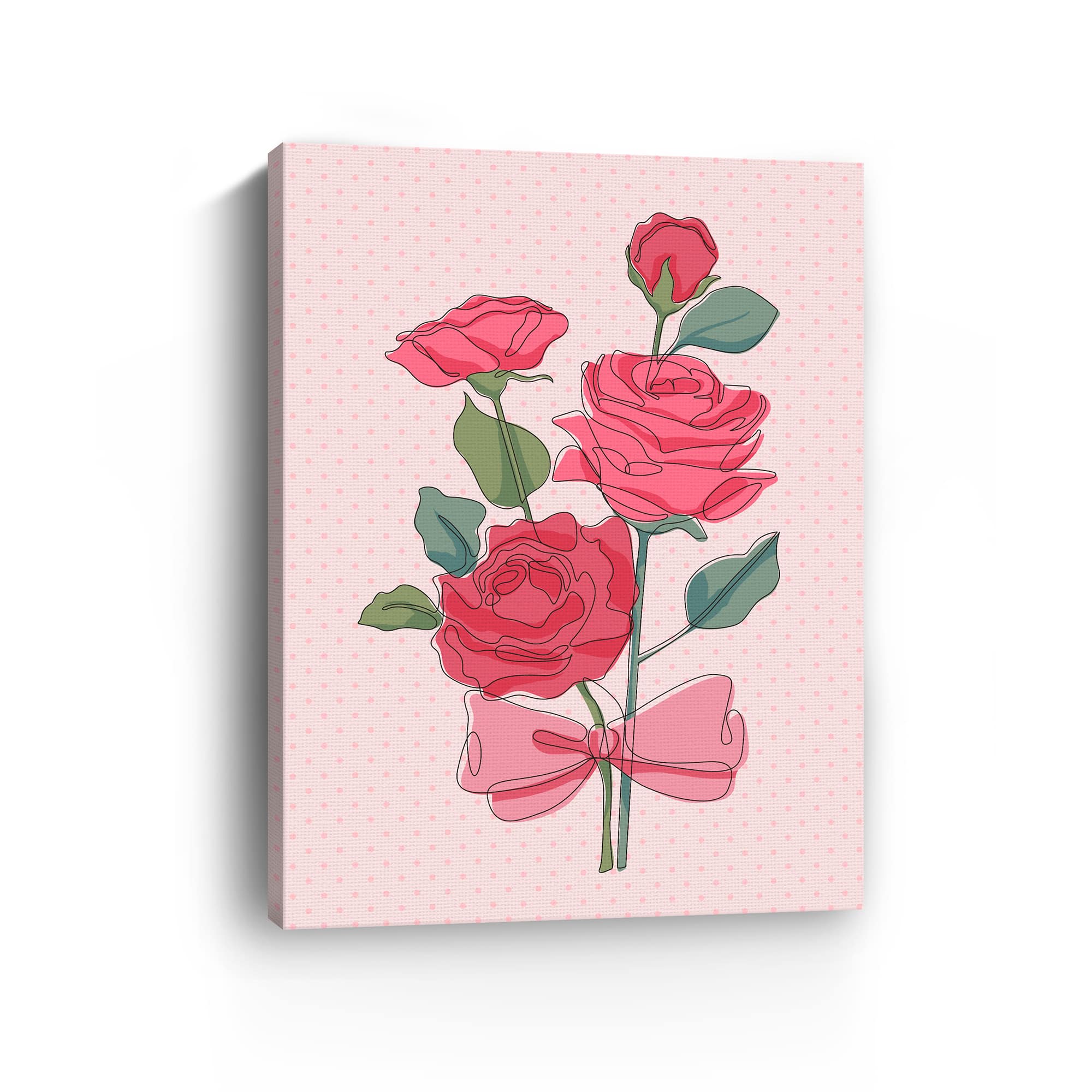 Bouquet of Roses Canvas Giclée Art