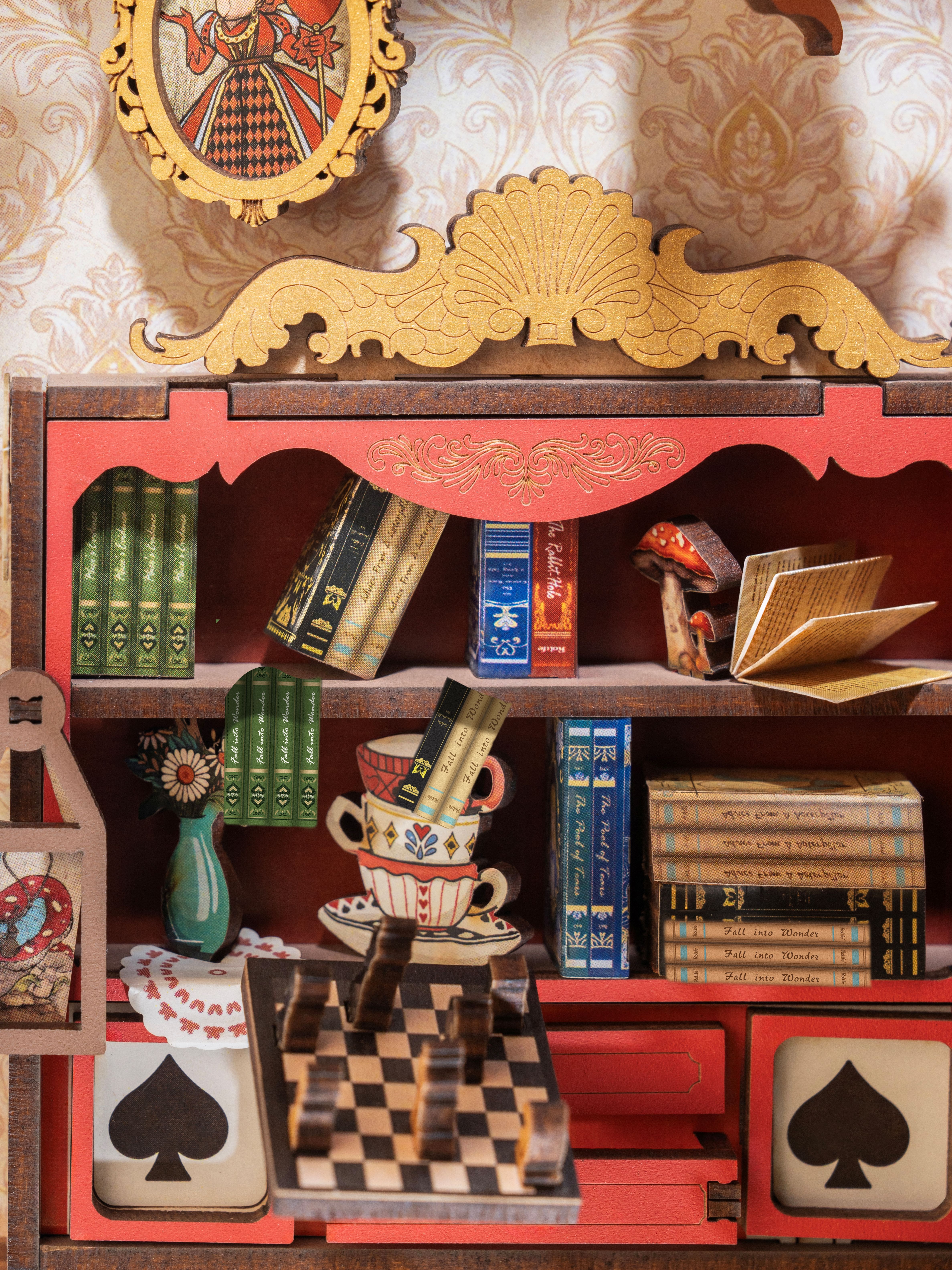 Rolife® Fall into Wonder DIY Book Nook Shelf Insert Kit