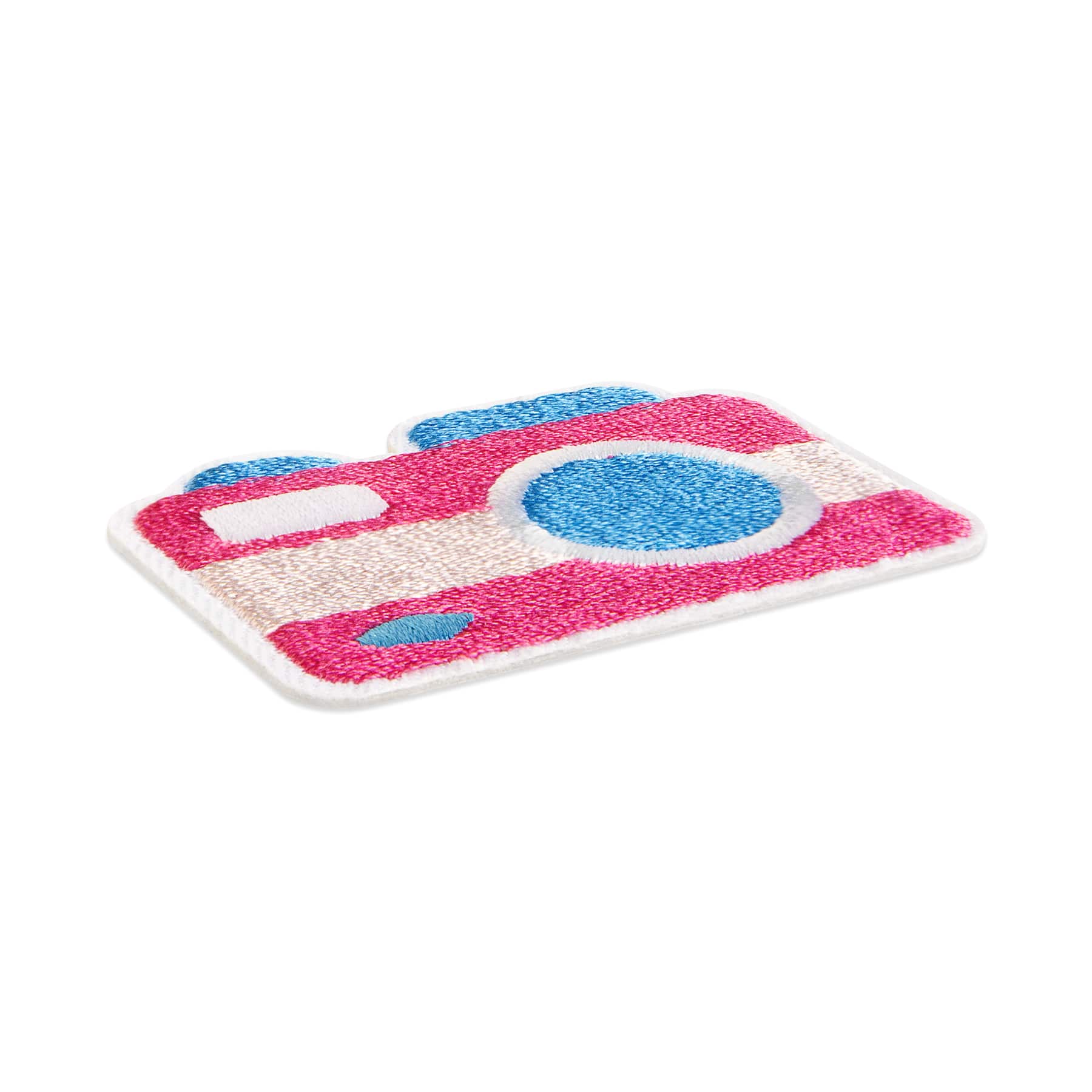 Camera Embroidered Iron-On & Adhesive Patch by Make Market®