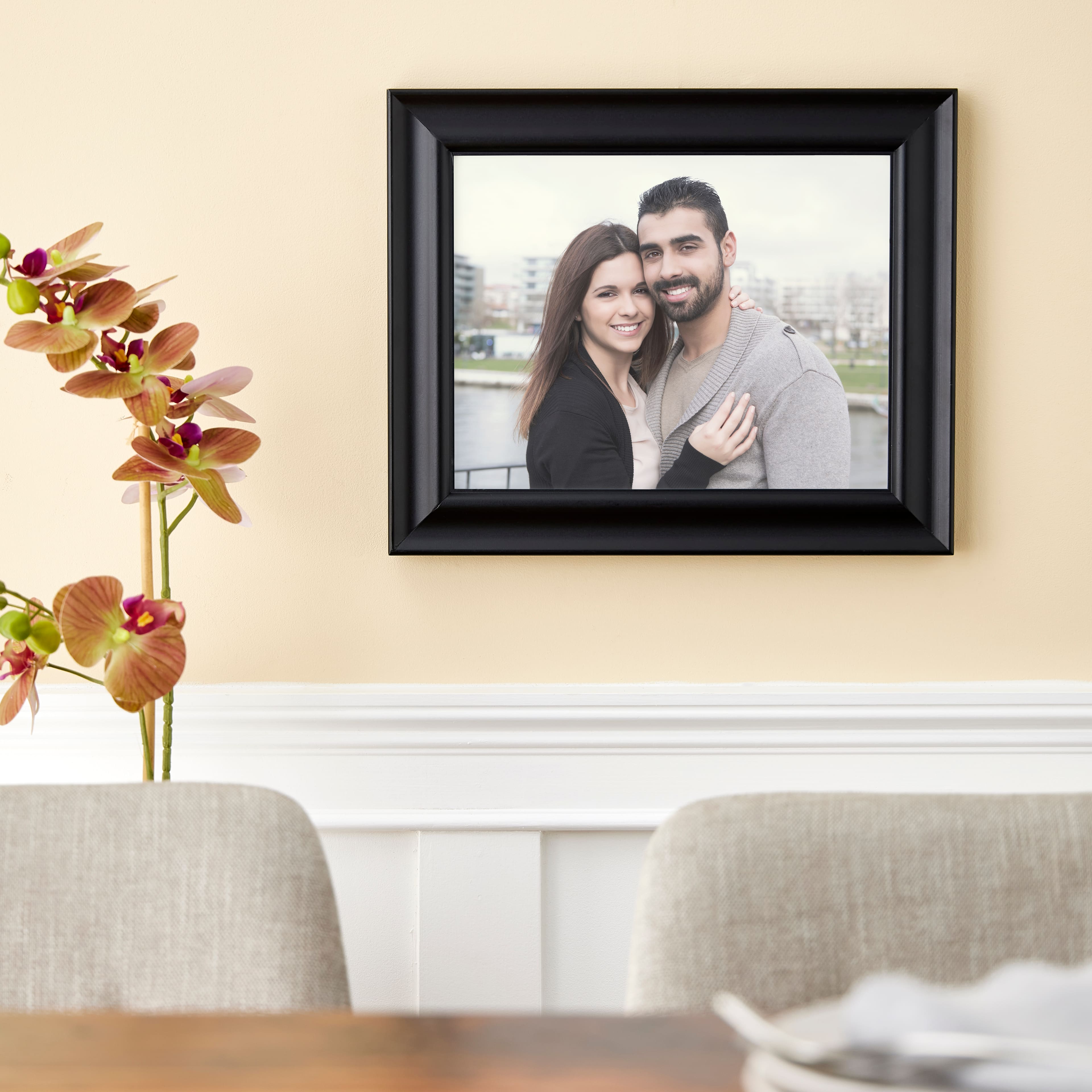 Expressions™ 8.5" x 11" Black Document Frame by Studio Décor®