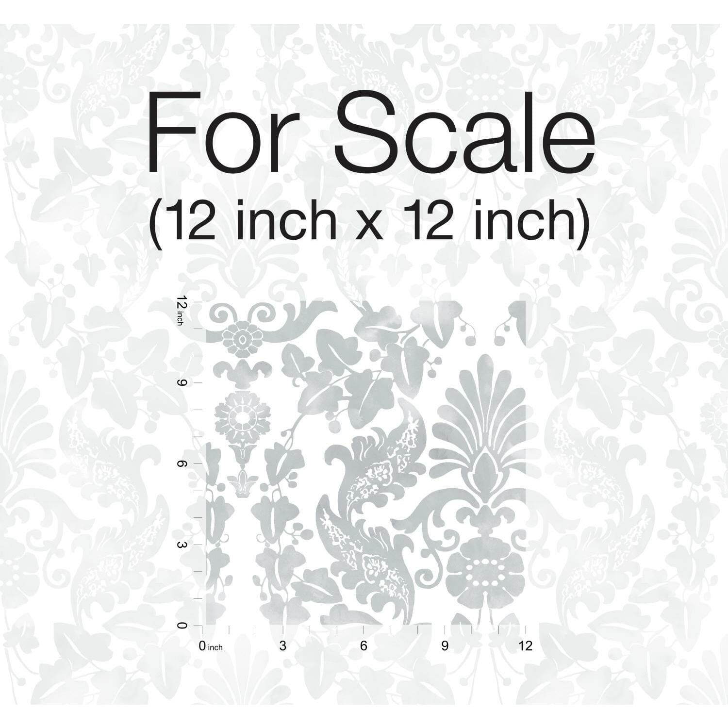 RoomMates Vine Damask Peel & Stick Wallpaper
