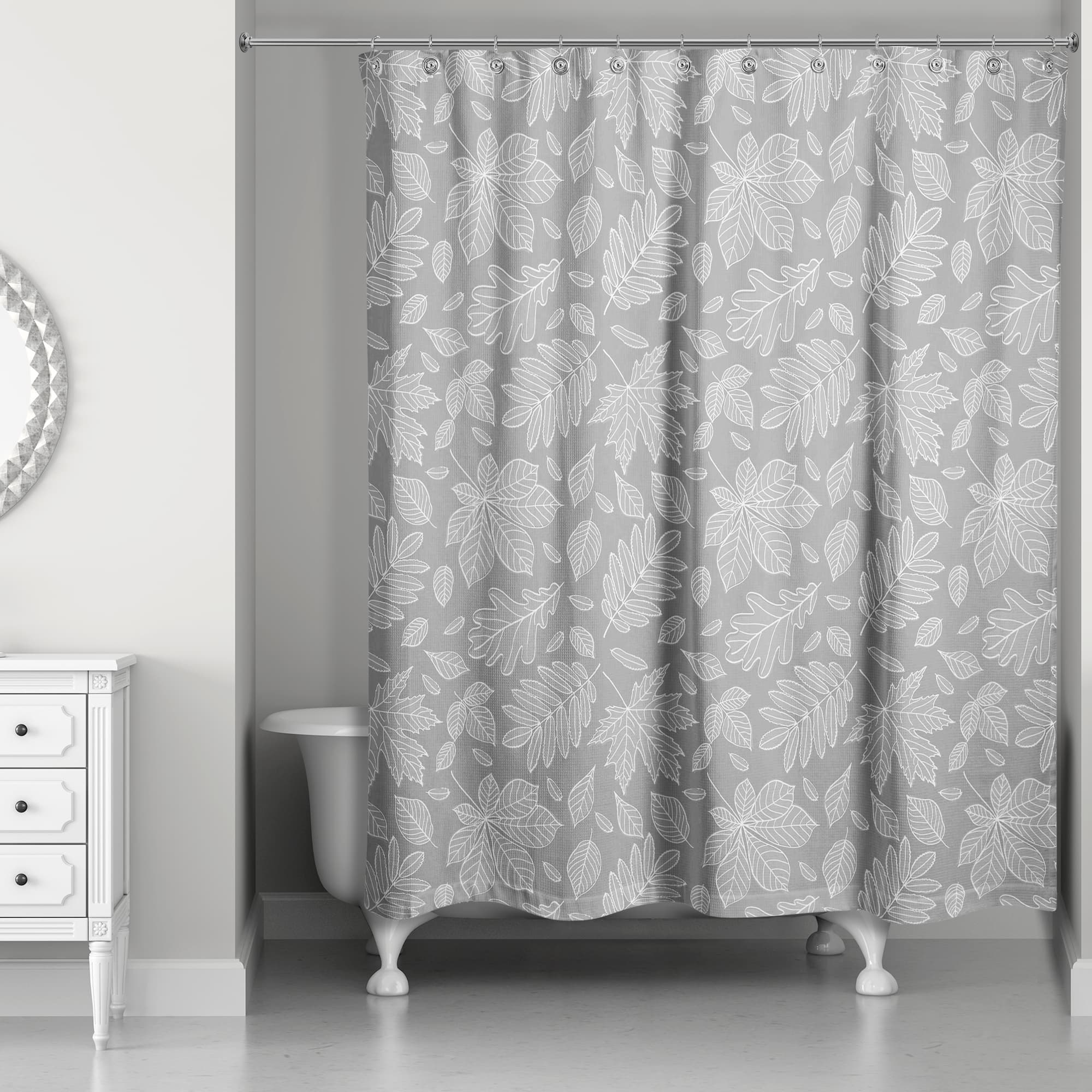 Leaves Shower Curtain