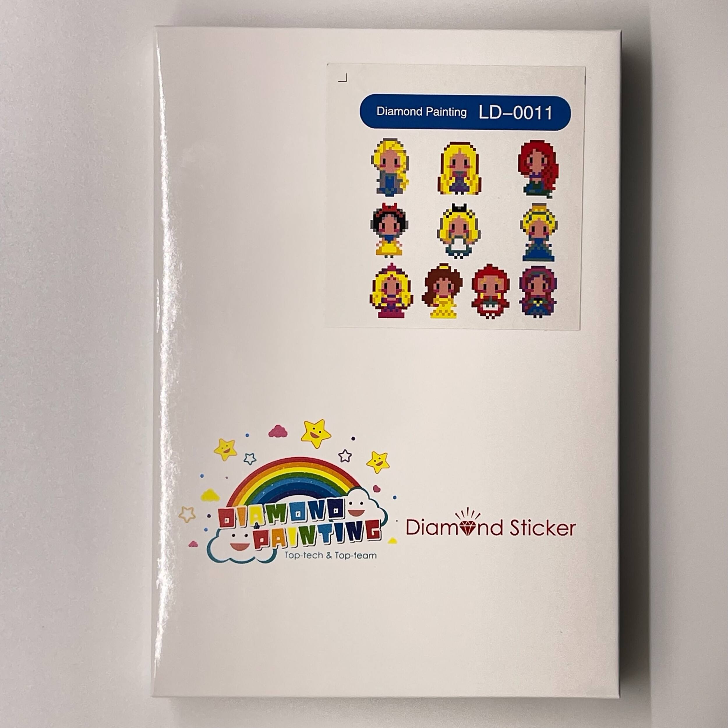 Sparkly Selections' Princess Diamond Painting Stickers
