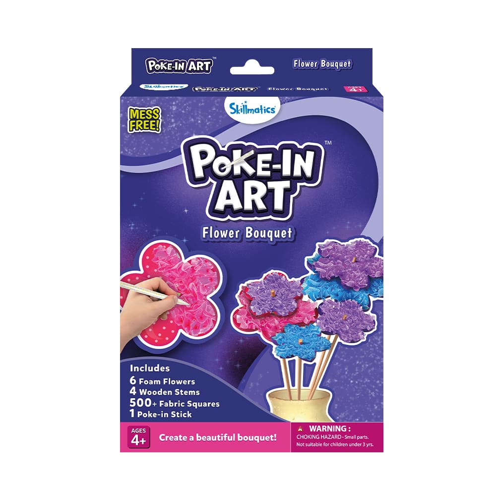 Skillmatics® Poke-in Art™ Flower Bouquet Mess-Free Art for Kids