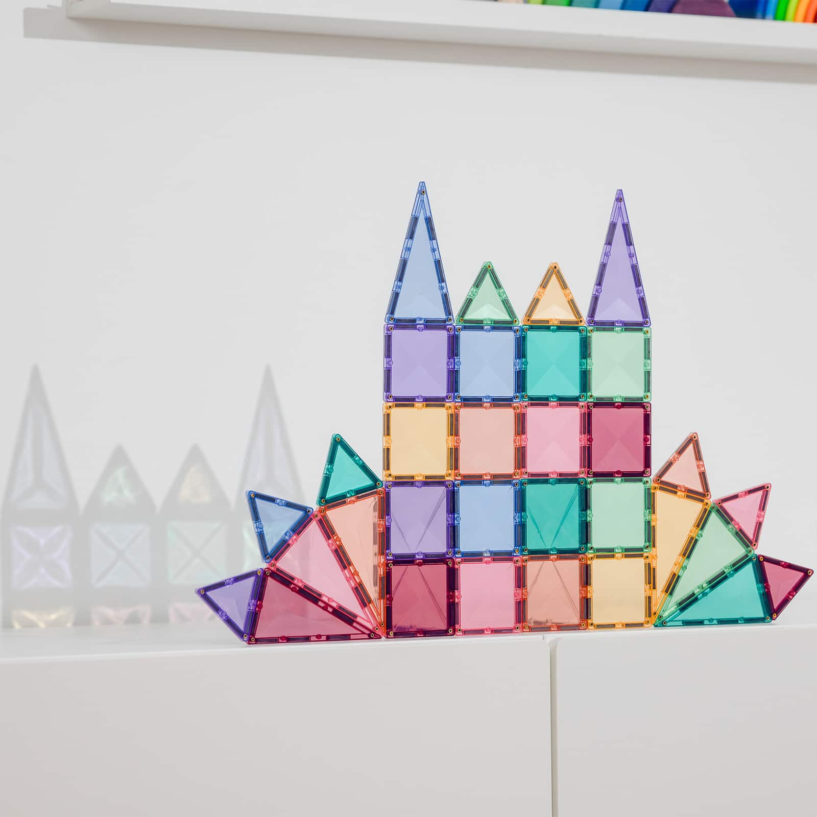 Connetix® Pastel Magnetic Tiles Mini Pack, 32ct.