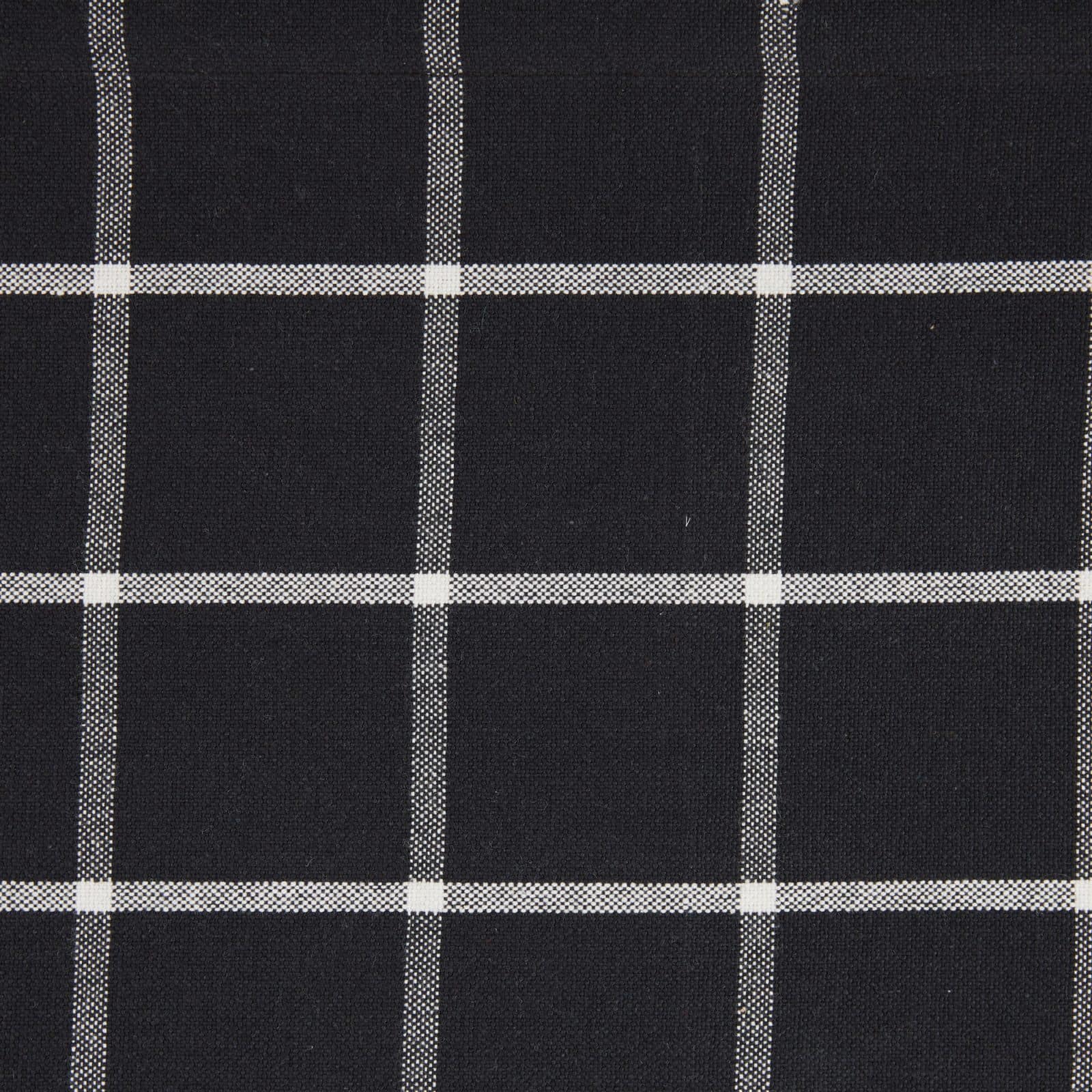 DII® Black Check Placemats, 6ct.