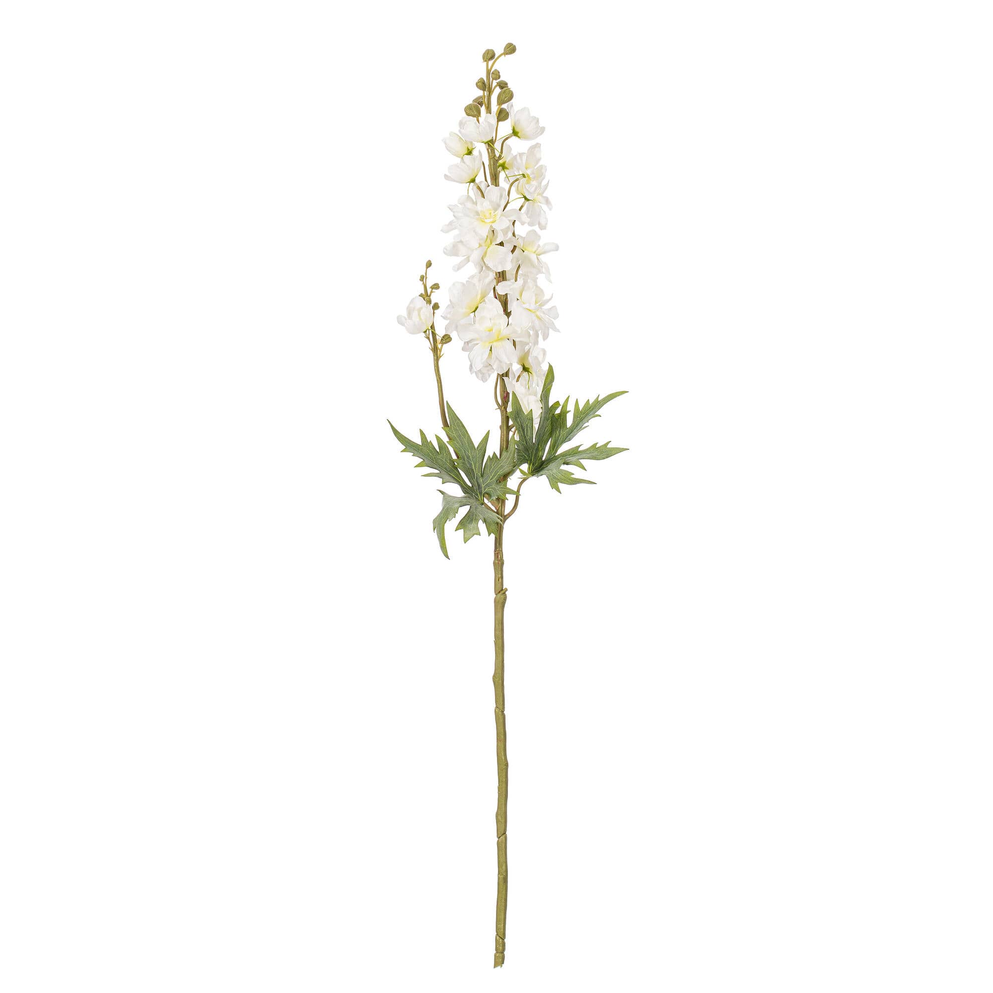 33" White Delphinium Style Larkspur Artificial Sprays, 3ct.