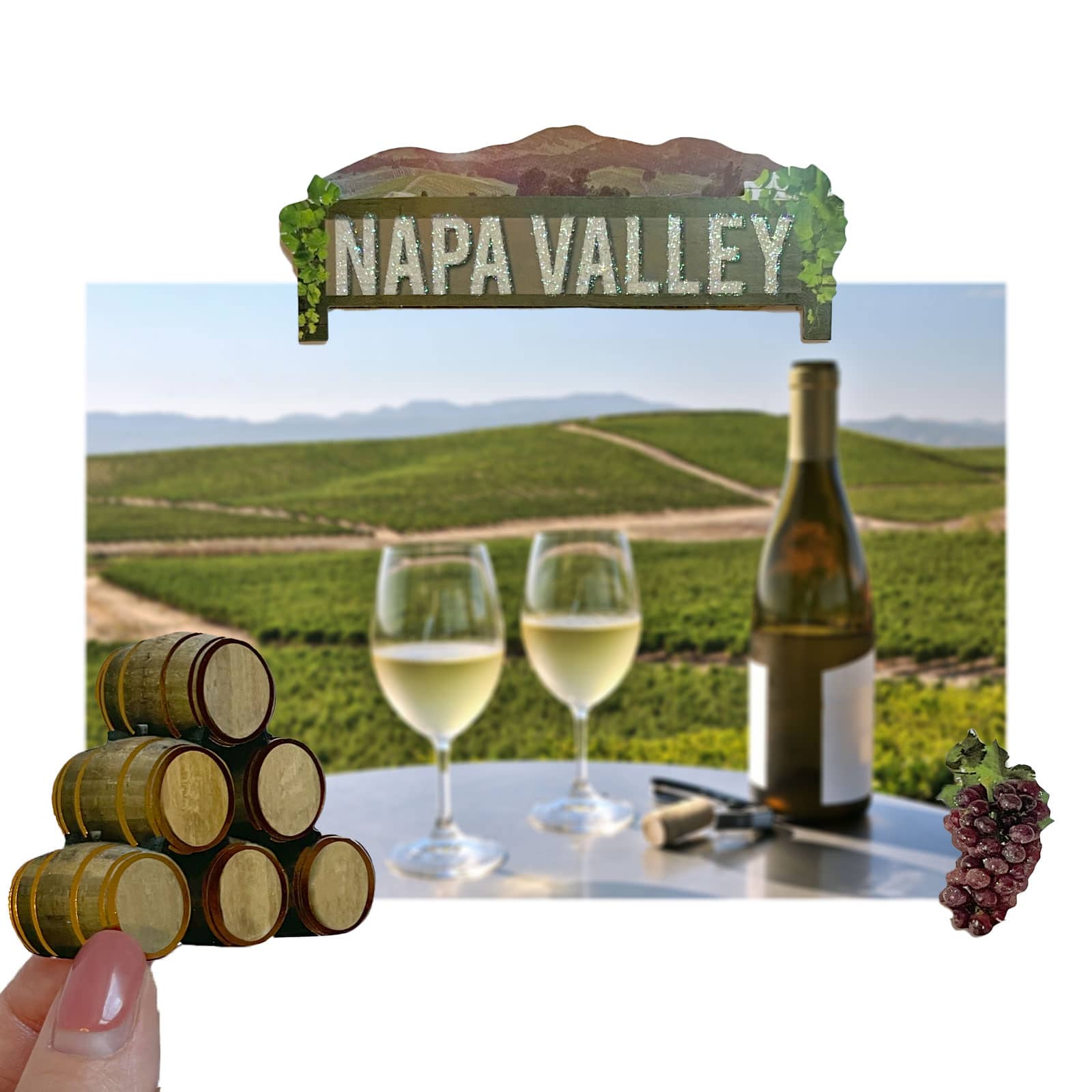12 Pack: Napa Valley Dimensional Stickers by Recollections™