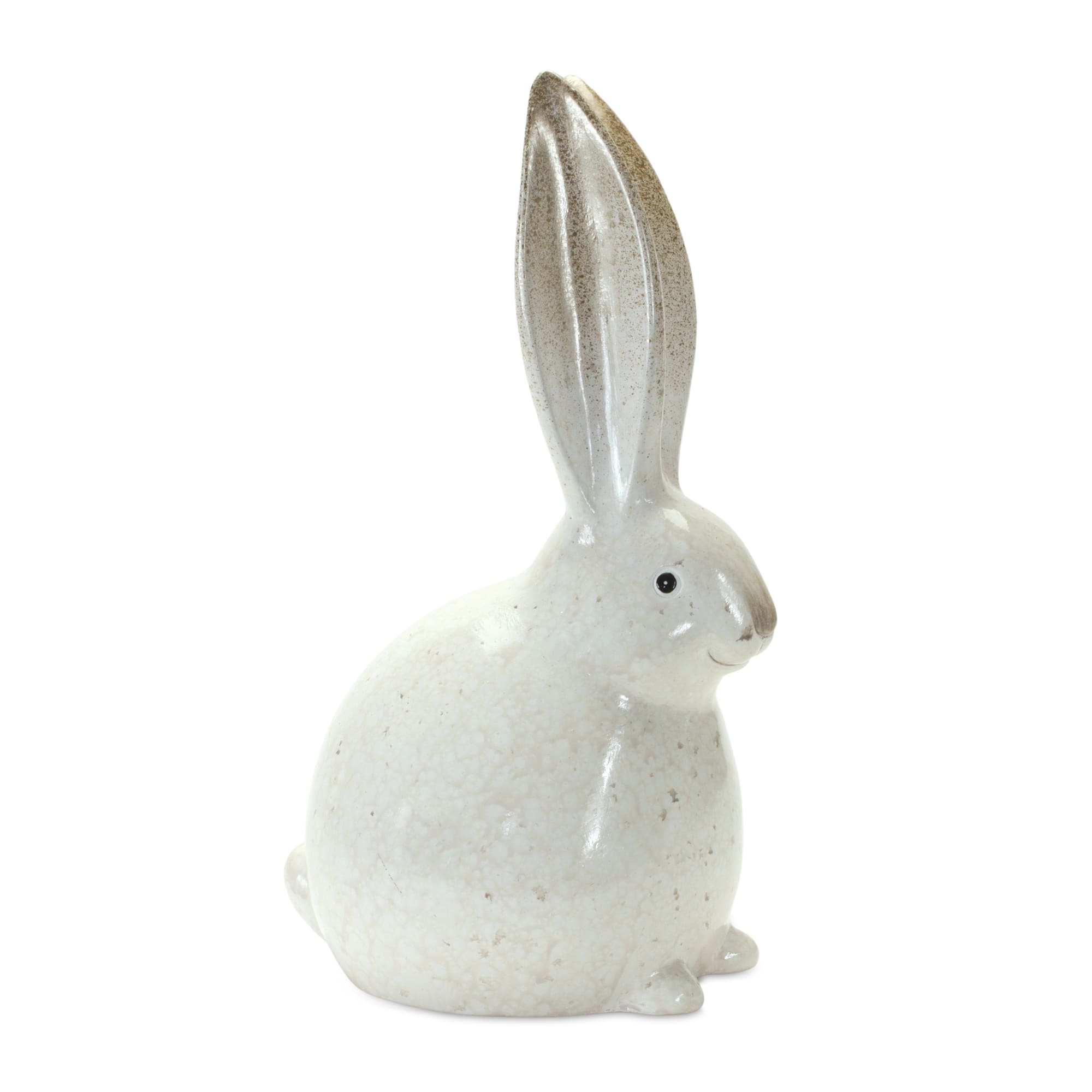 12" Terracotta Bunny Figurine Set