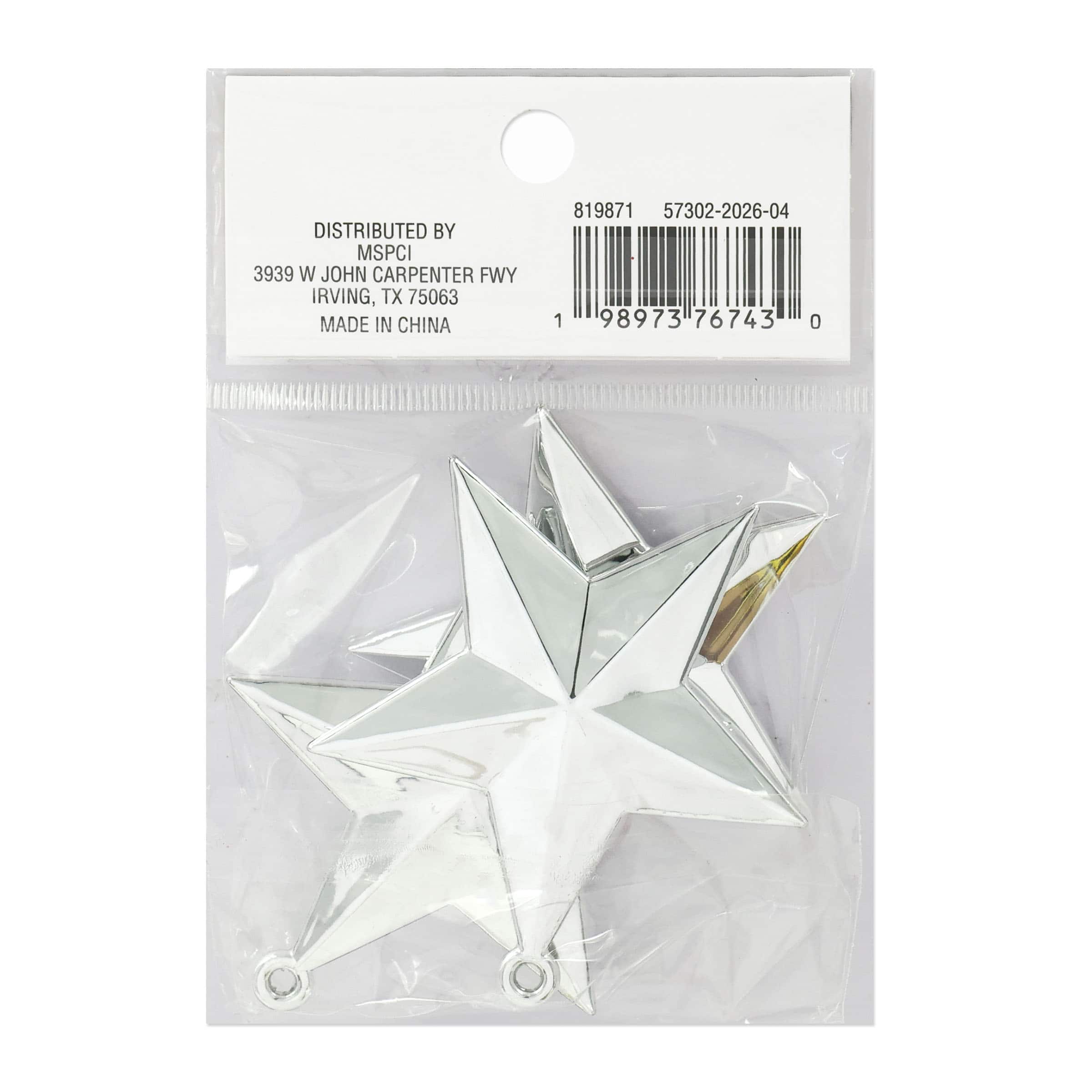 2" Homecoming Star Embellishments