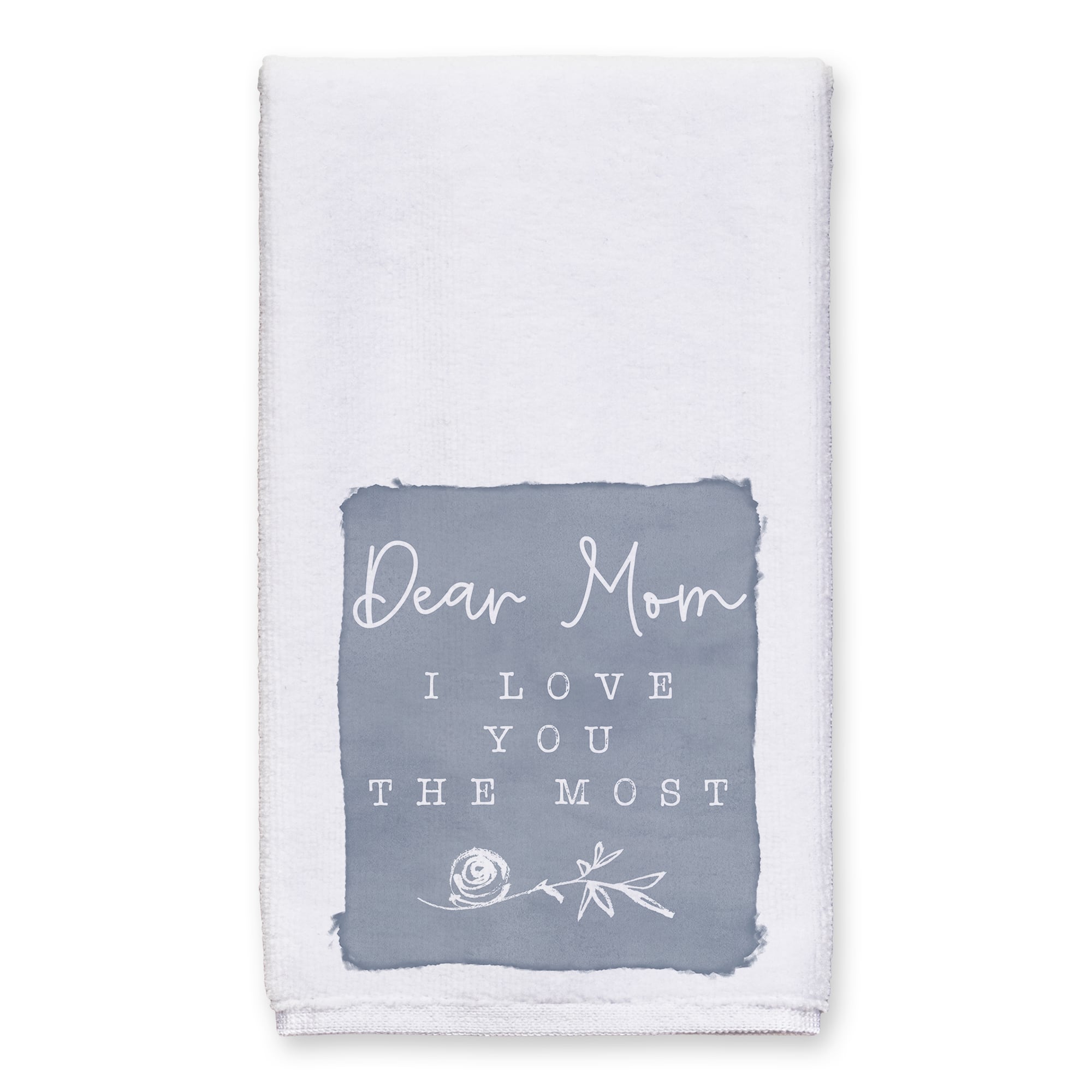 Dear Mom I Love You Most Tea Towel Set