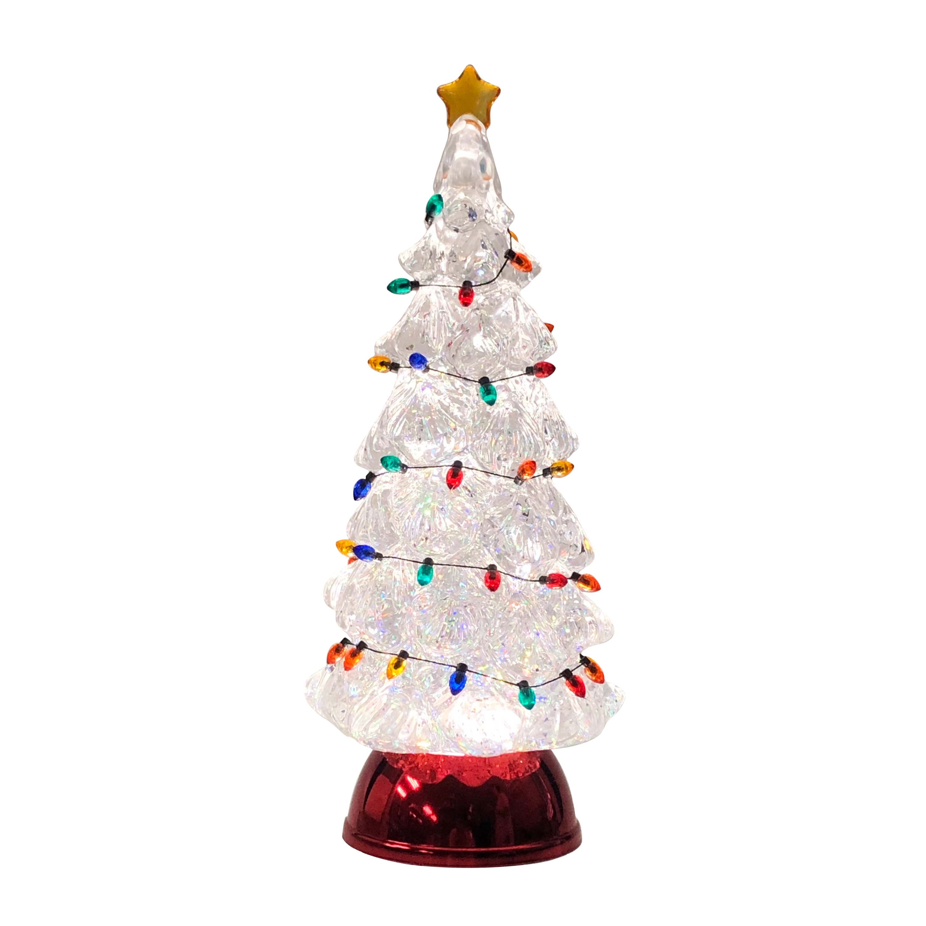 11.75" LED Christmas Tree with Holiday Lights