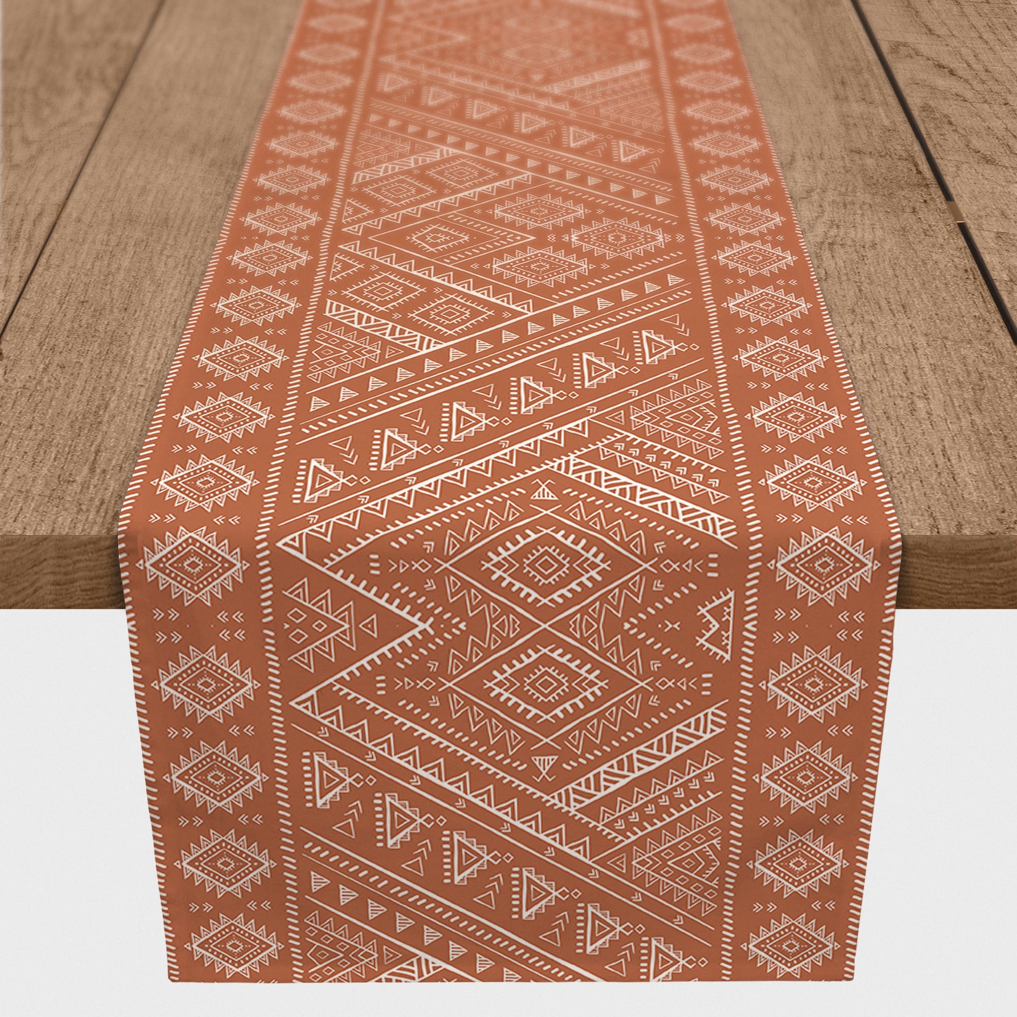 Tribal Pattern Indoor/Outdoor Table Runner