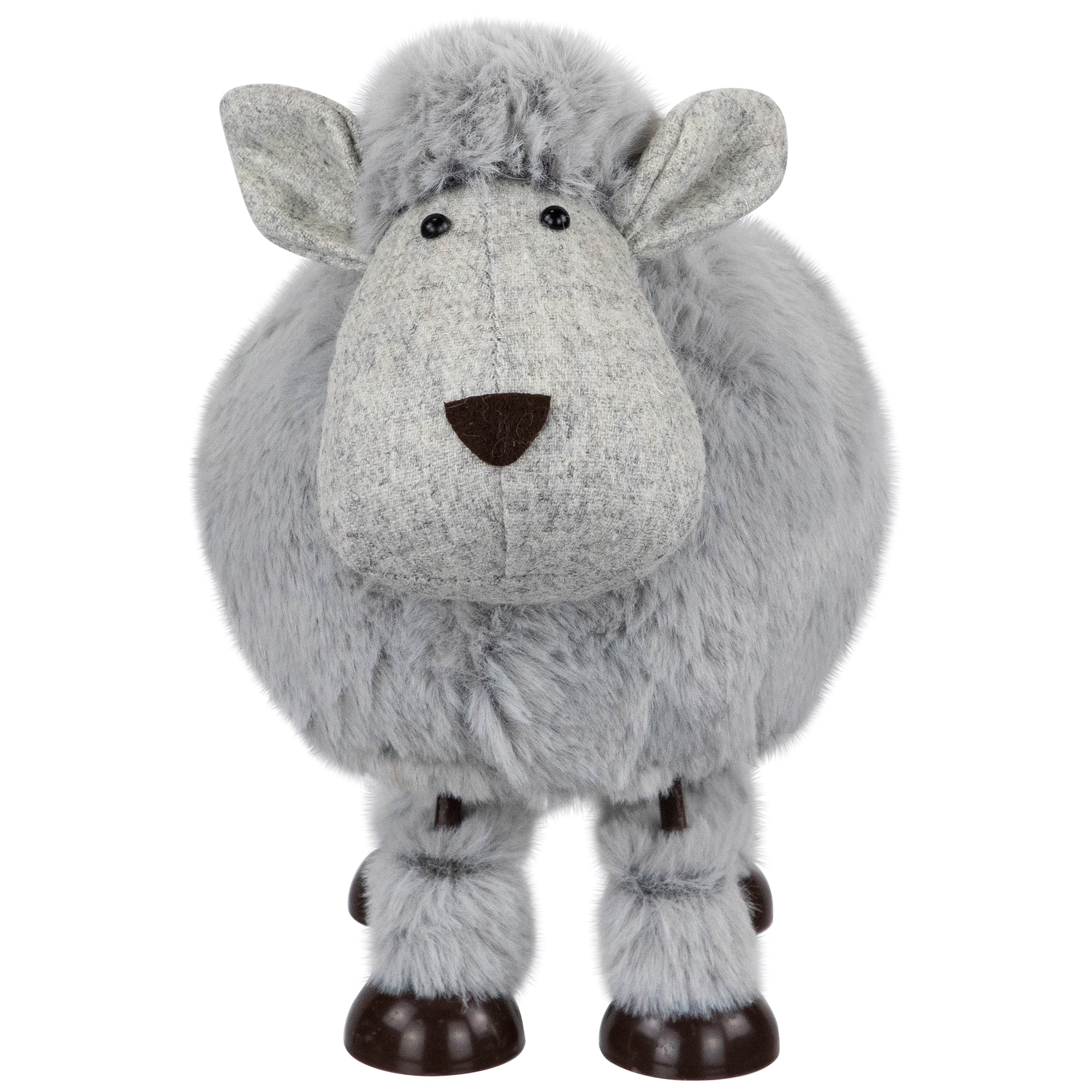 7.5" Gray Bouncing Sheep Plush Easter Figure By Northlight | 7.5" x 4.75" x 7" | Michaels®