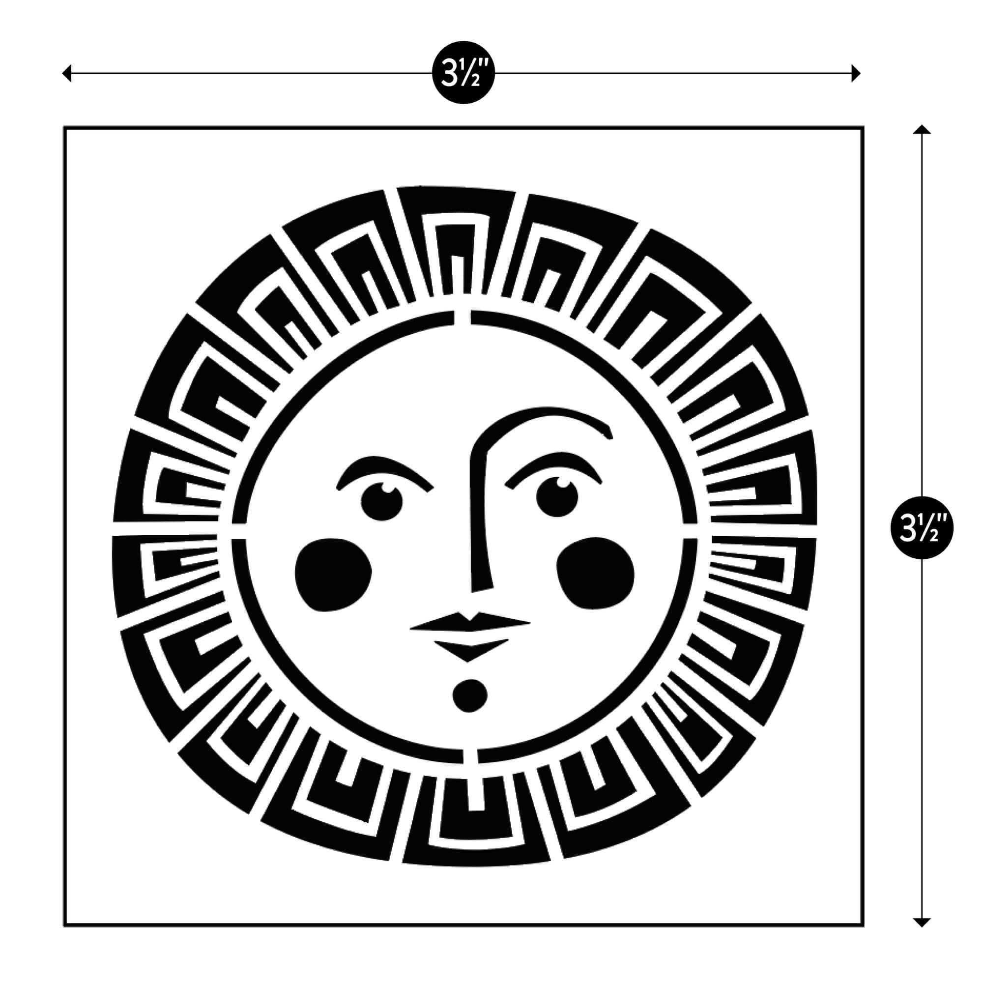 Jonathan Adler x Michaels 3.5" Soleil Stencil