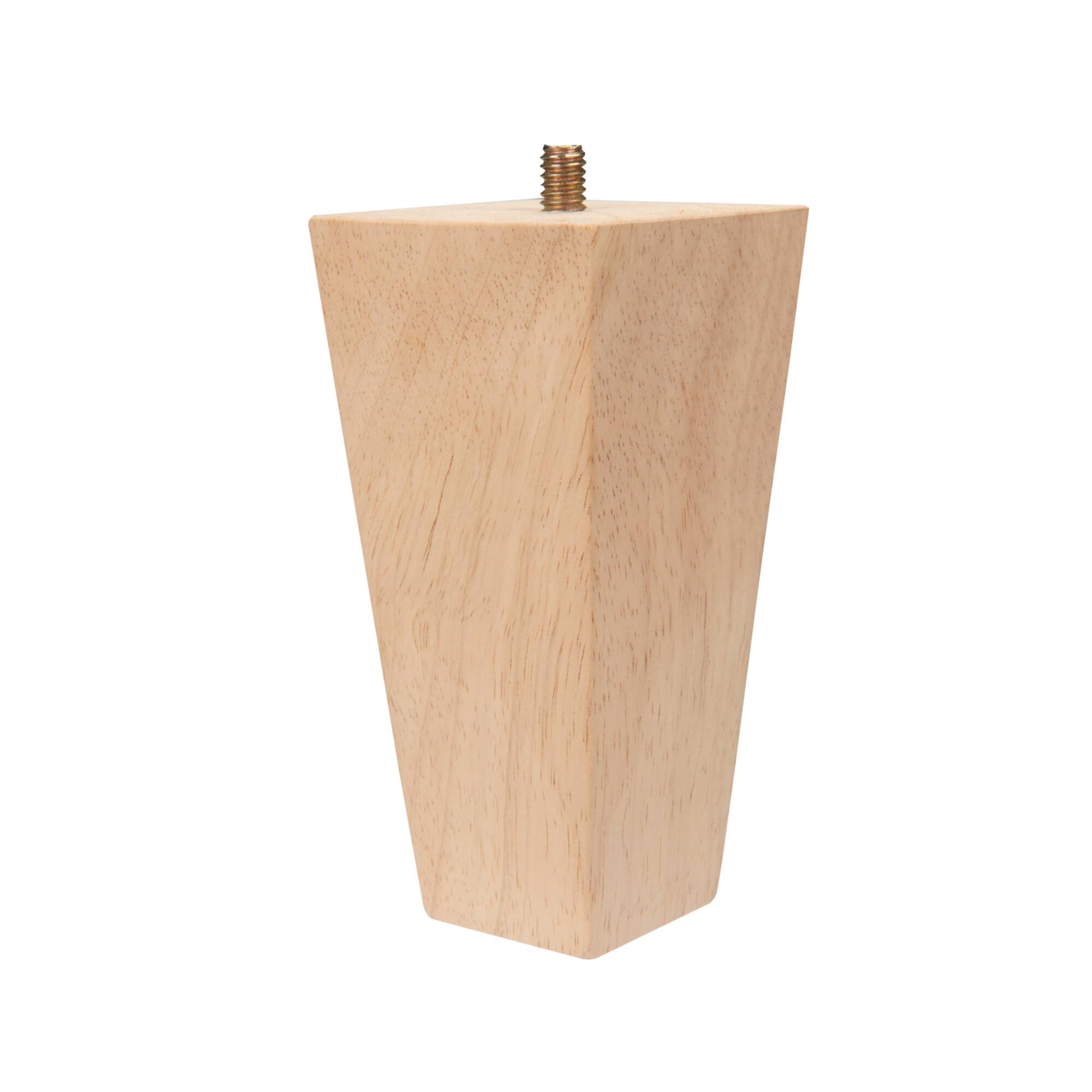 Dritz® Home Unfinished Wood Tapered Square Bun Feet Set