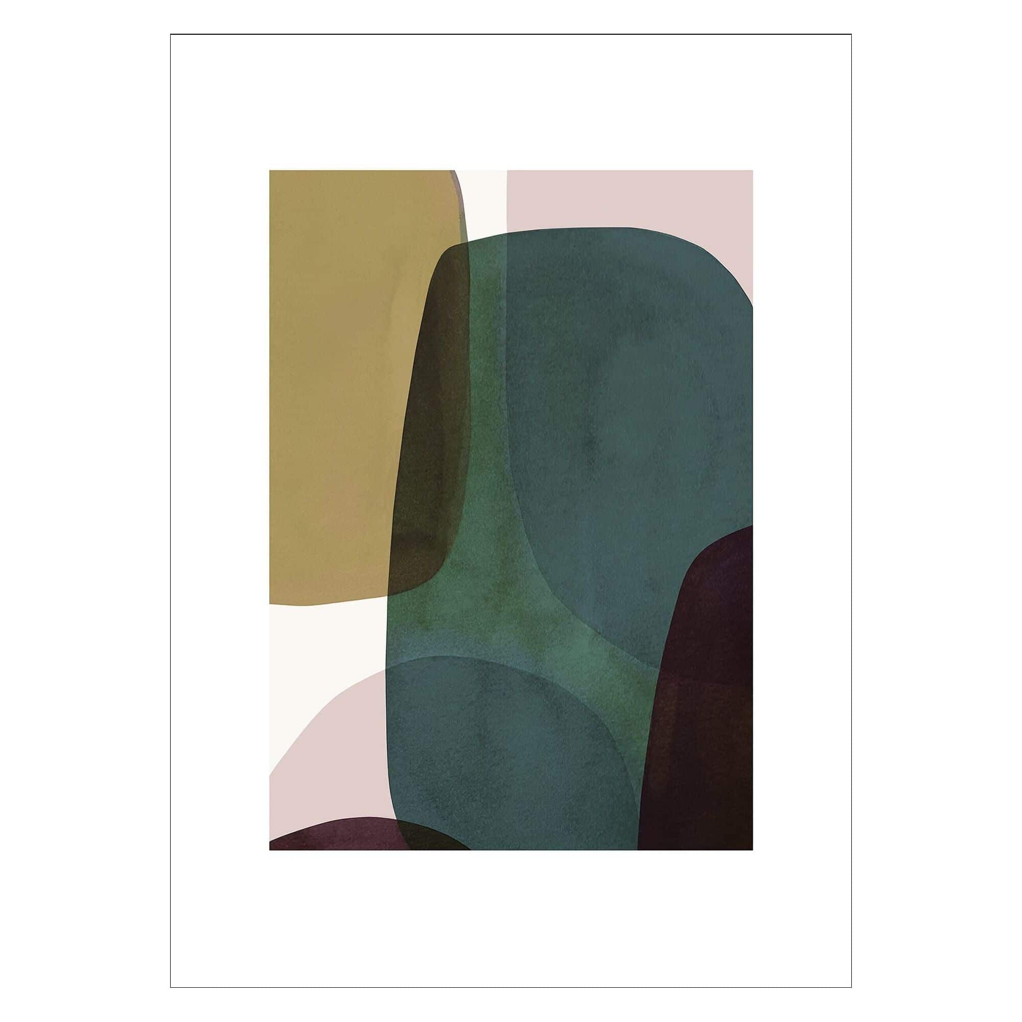 The Poster Club x Berit Mogensen Lopez 8" x 10" No. 10 Shapes Art Print