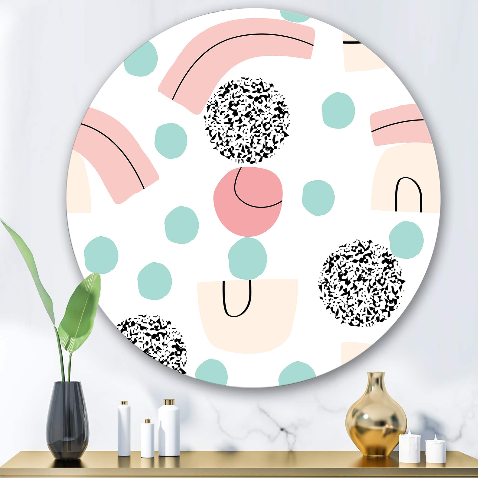 Designart - Organic and Elements In Pastel Tones